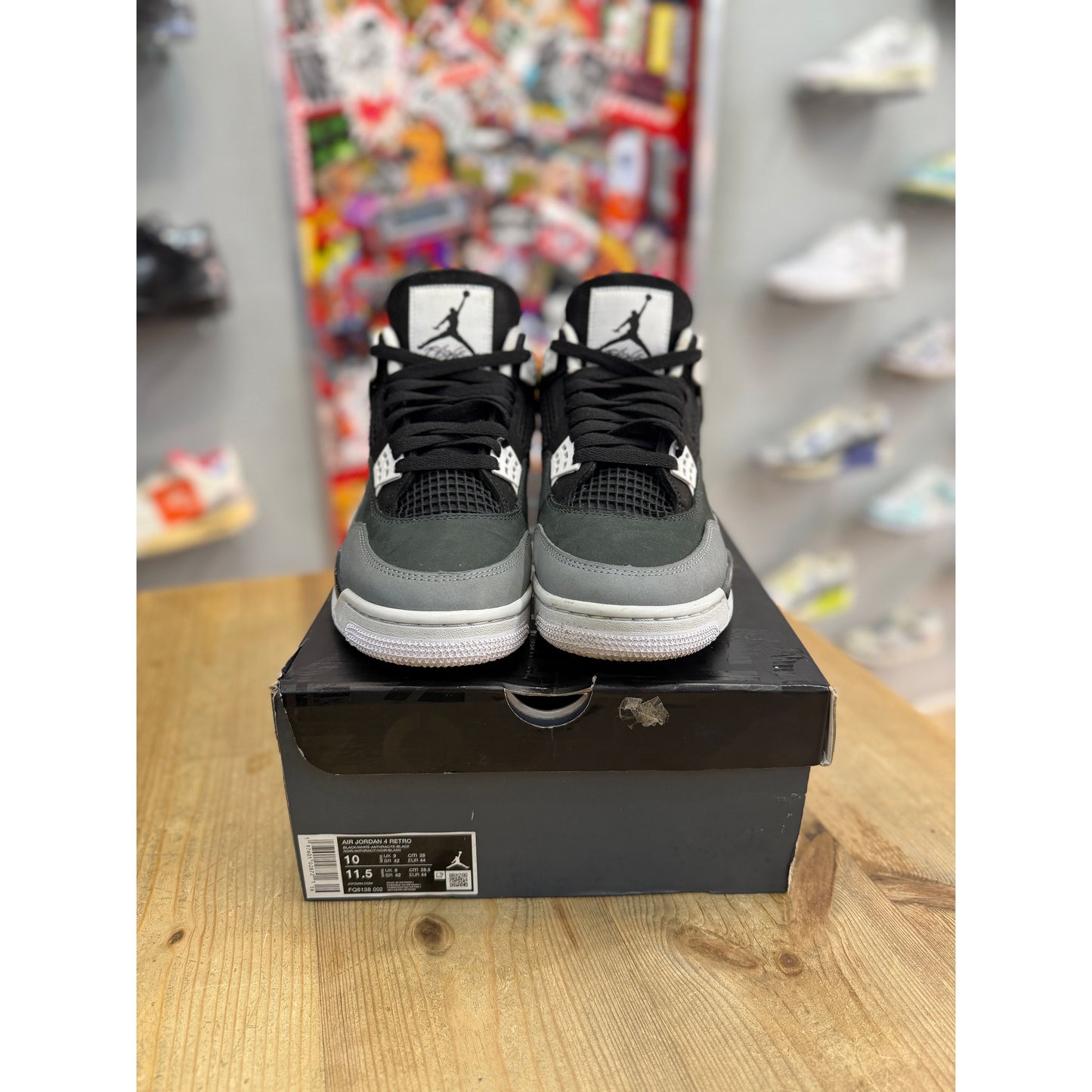 Jordan 4 Retro Fear (2024) UK 9
