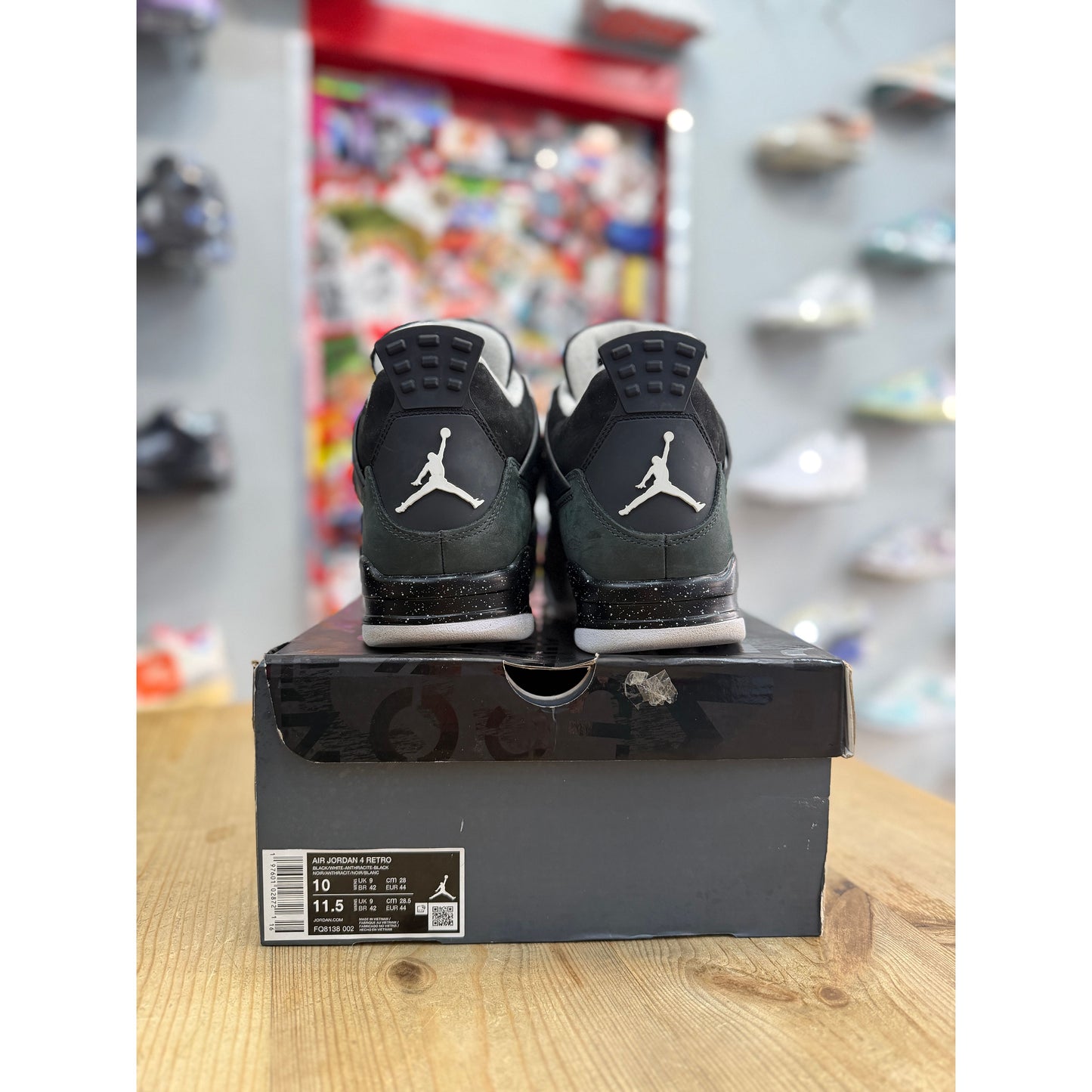 Jordan 4 Retro Fear (2024) UK 9
