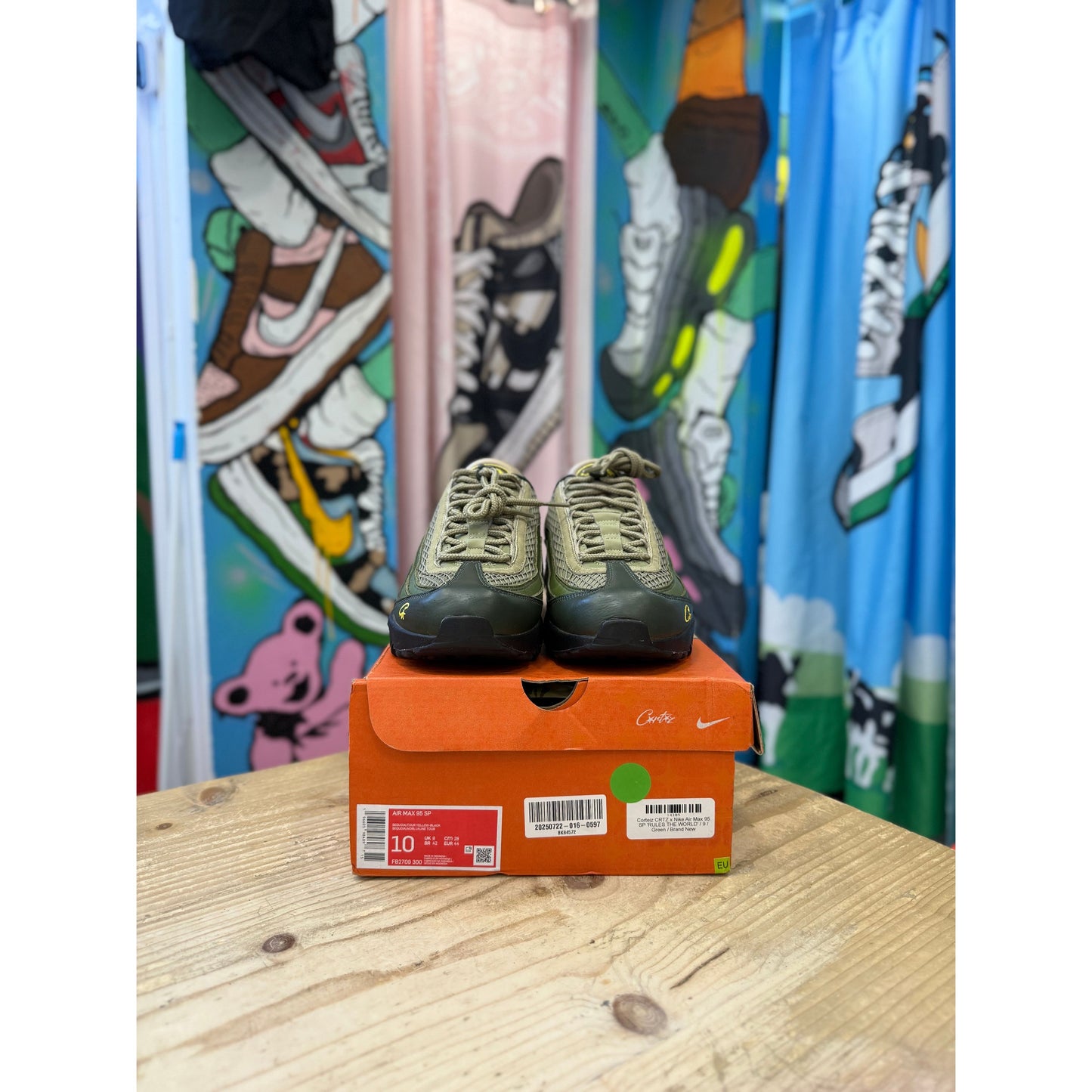 Nike Air Max 95 Corteiz Gutta Green UK 9