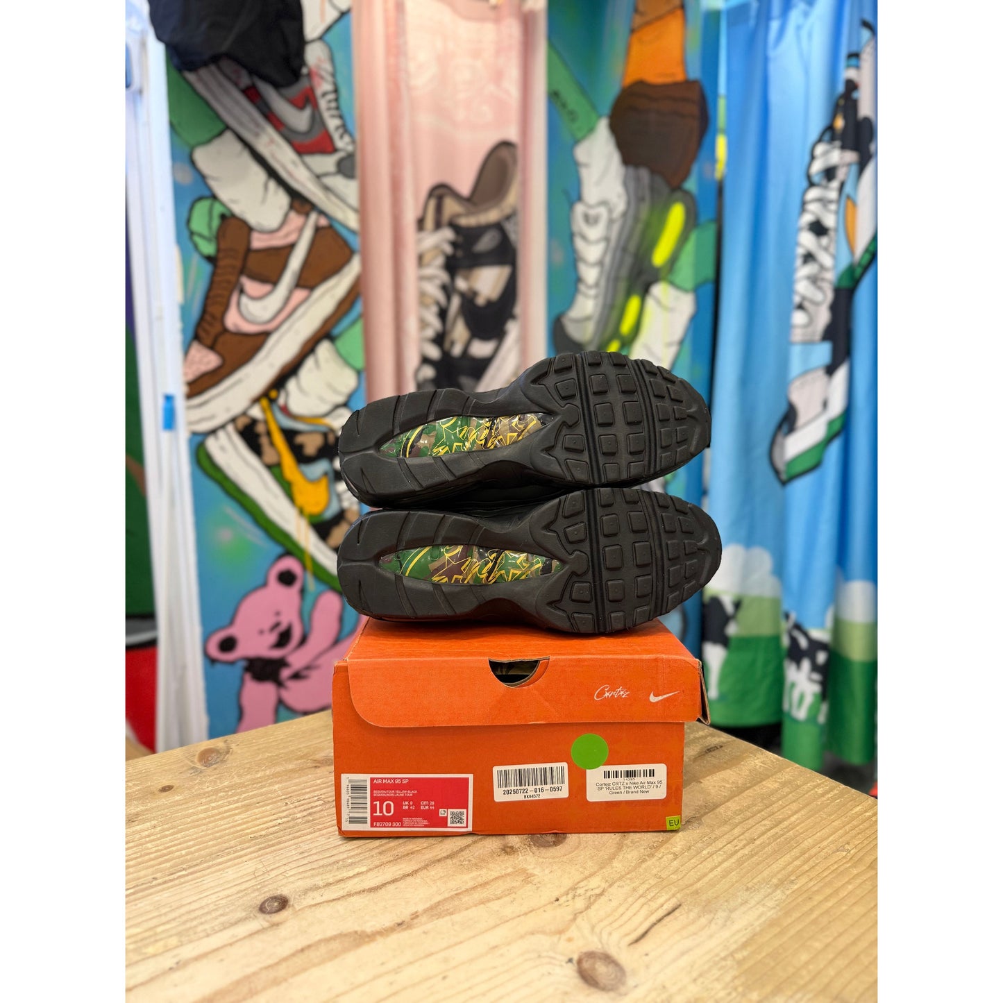 Nike Air Max 95 Corteiz Gutta Green UK 9