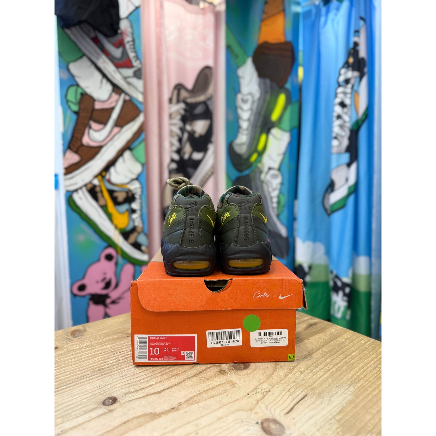 Nike Air Max 95 Corteiz Gutta Green UK 9