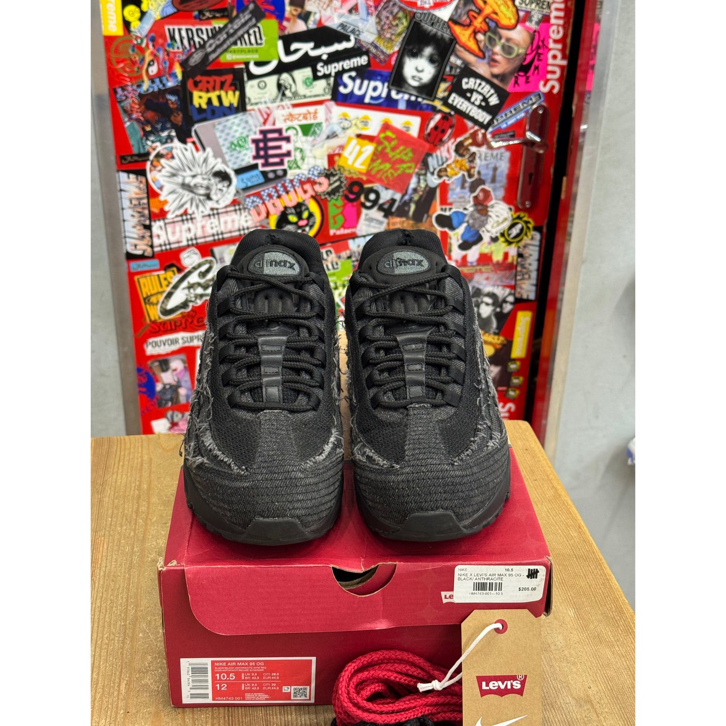 Nike Air Max 95 OG Levis Black UK 9.5