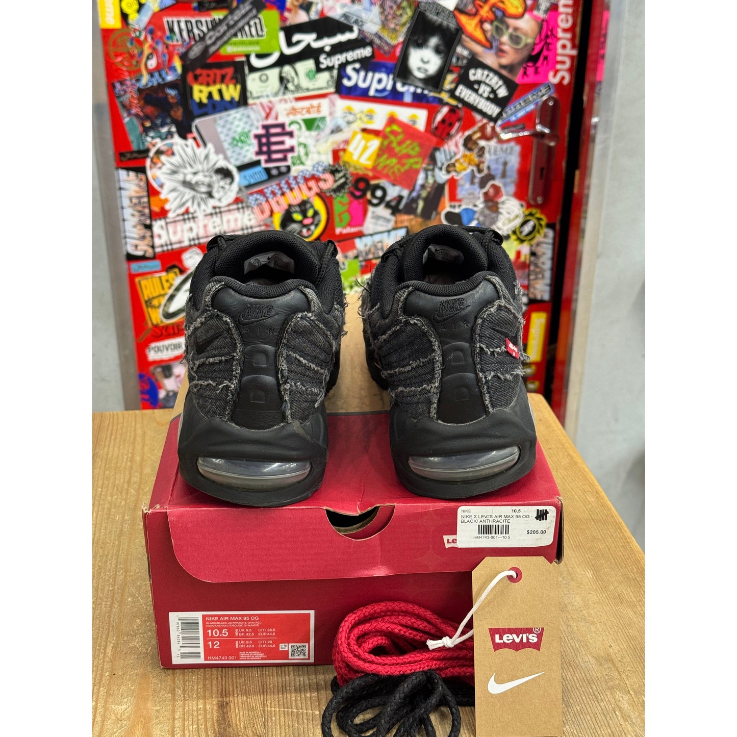 Nike Air Max 95 OG Levis Black UK 9.5