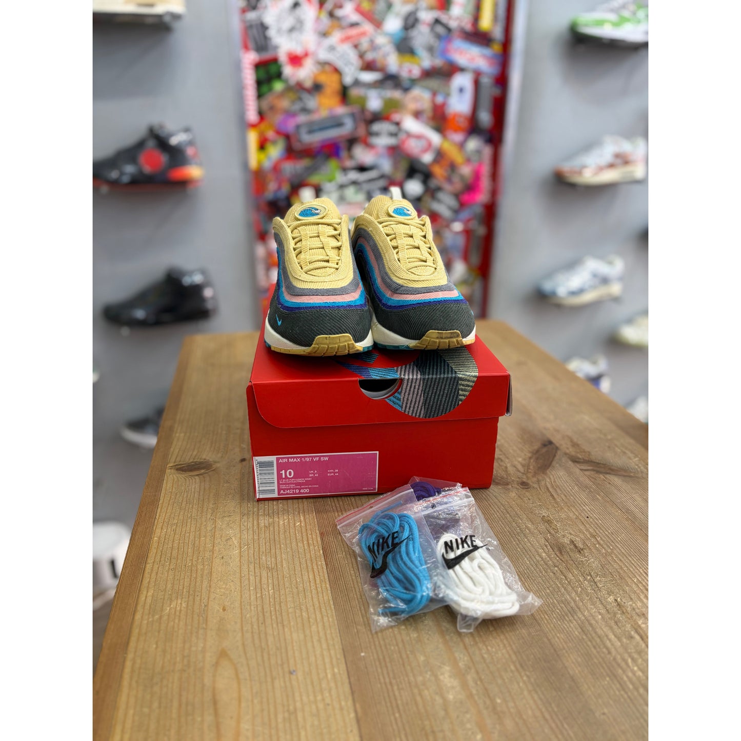 Nike Air Max 1/97 Sean Wotherspoon (Extra Lace Set Only) UK9