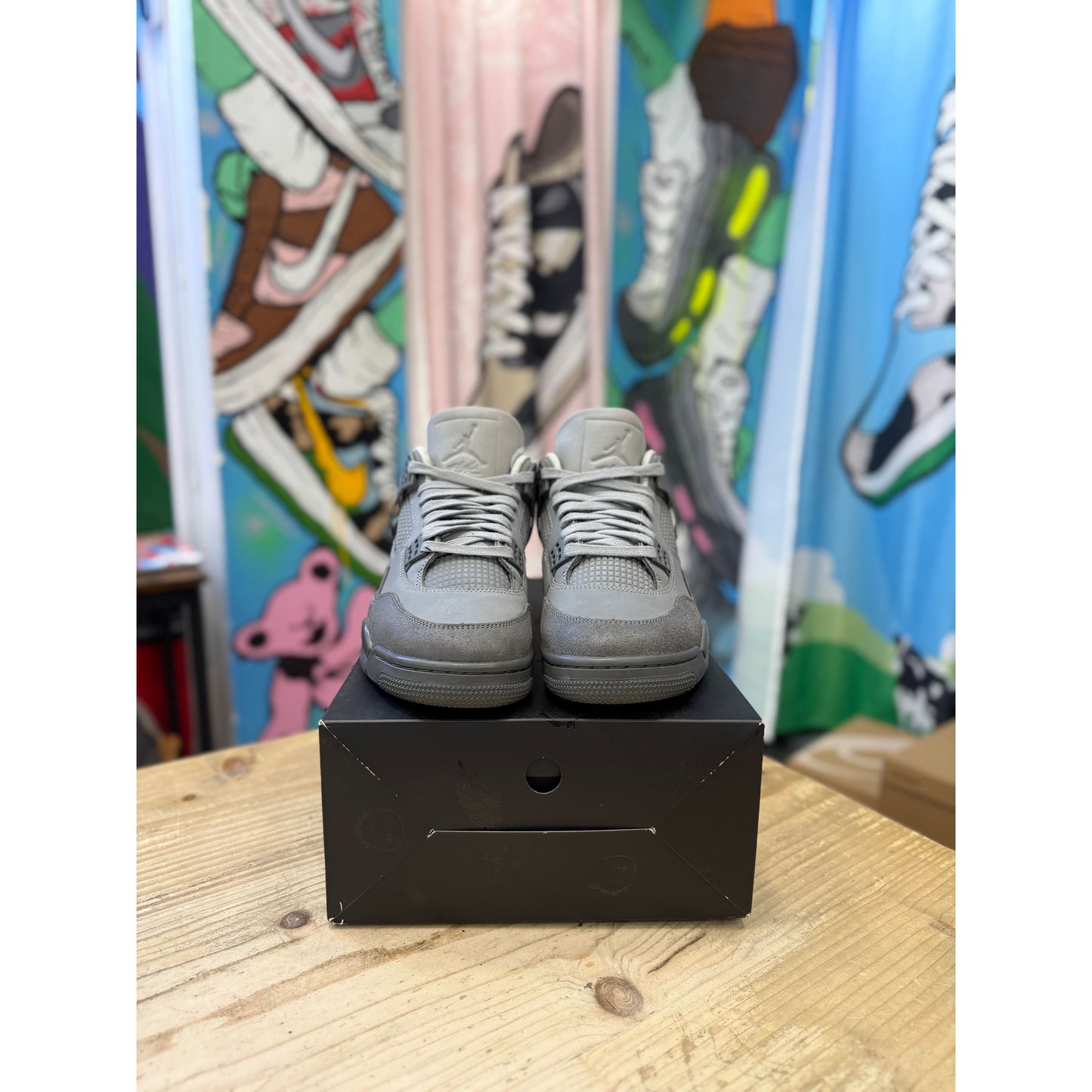 Jordan 4 Retro Paris Olympics Wet Cement UK 9
