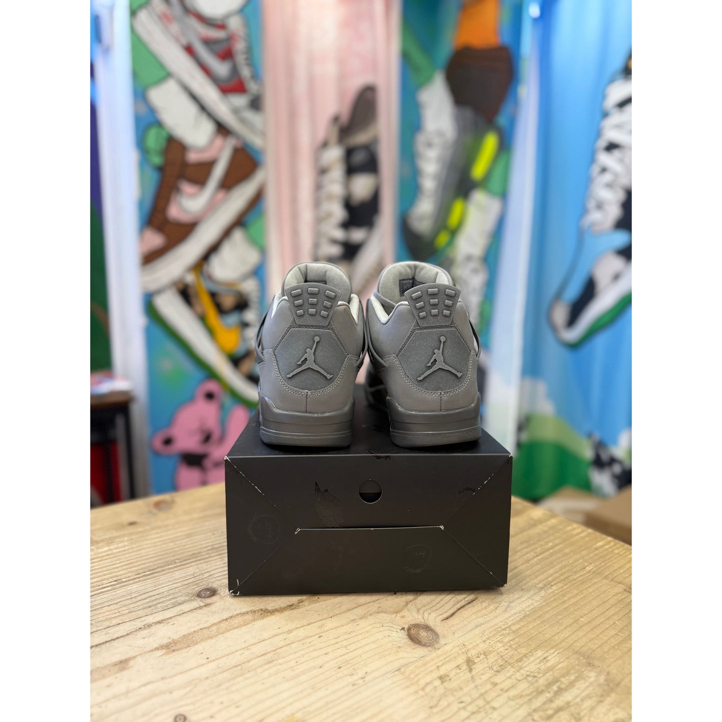 Jordan 4 Retro Paris Olympics Wet Cement UK 9