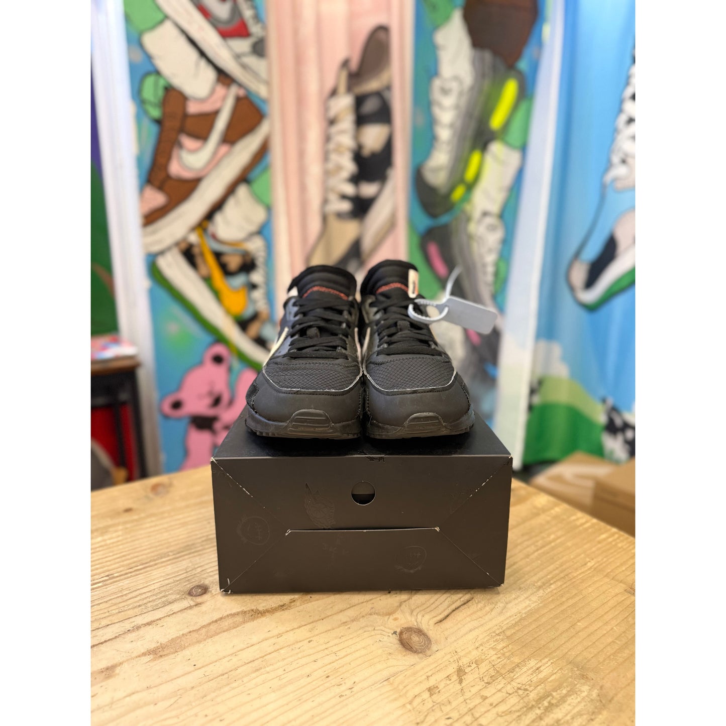 Nike Air Max 90 Off-White Black UK 9.5