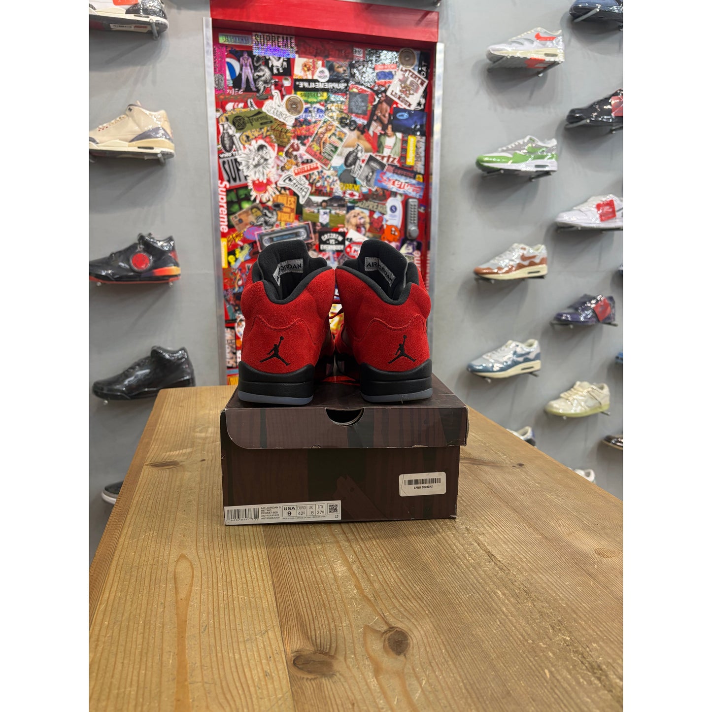Jordan 5 Retro Raging Bull Red (2021) UK 8