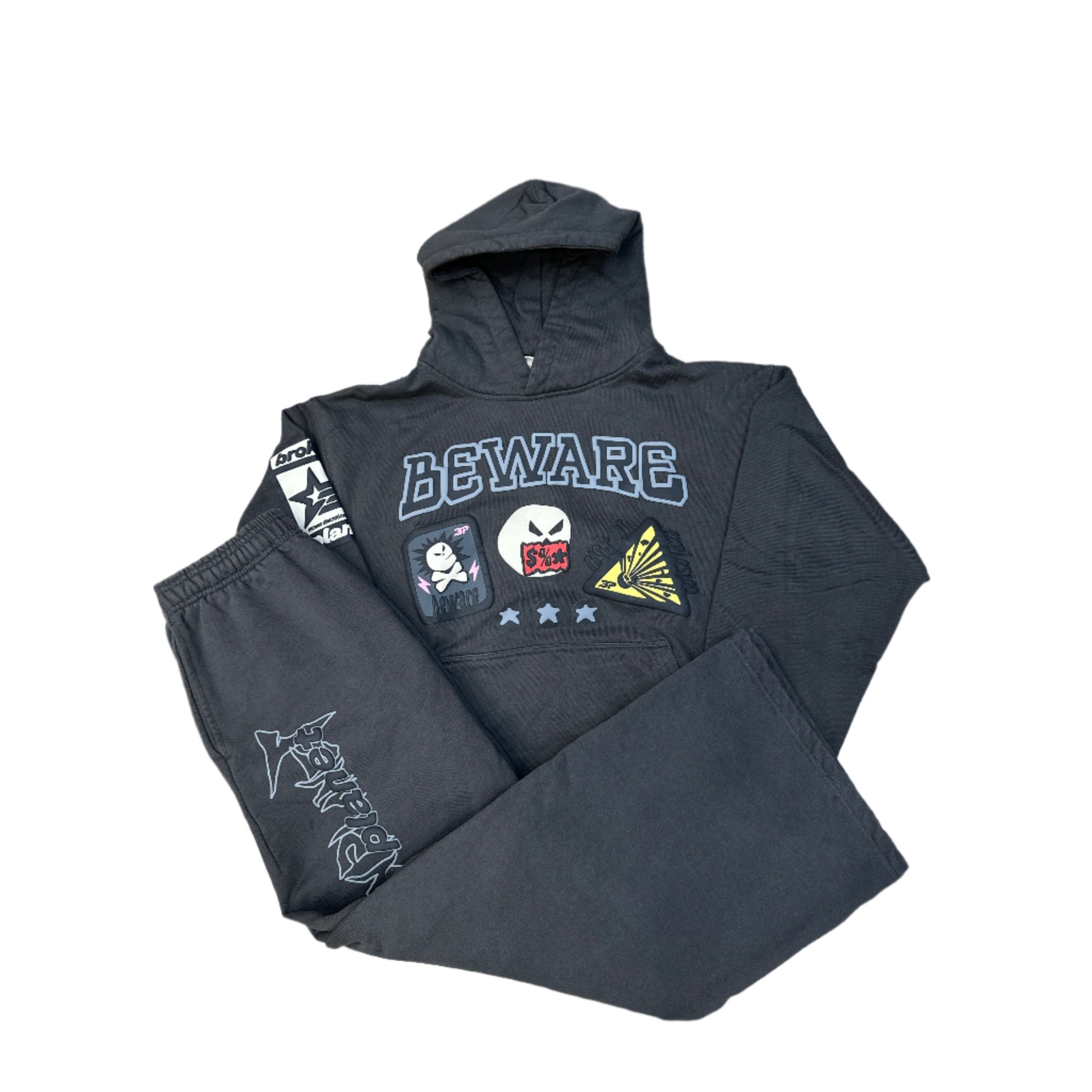 Broken Planet Beware Tracksuit Black M by Broken Planet Market in Clothing. Available at KershKicks for £325.00. A must-have for fans of Broken Planet Market looking to elevate their style with this Tracksuit.