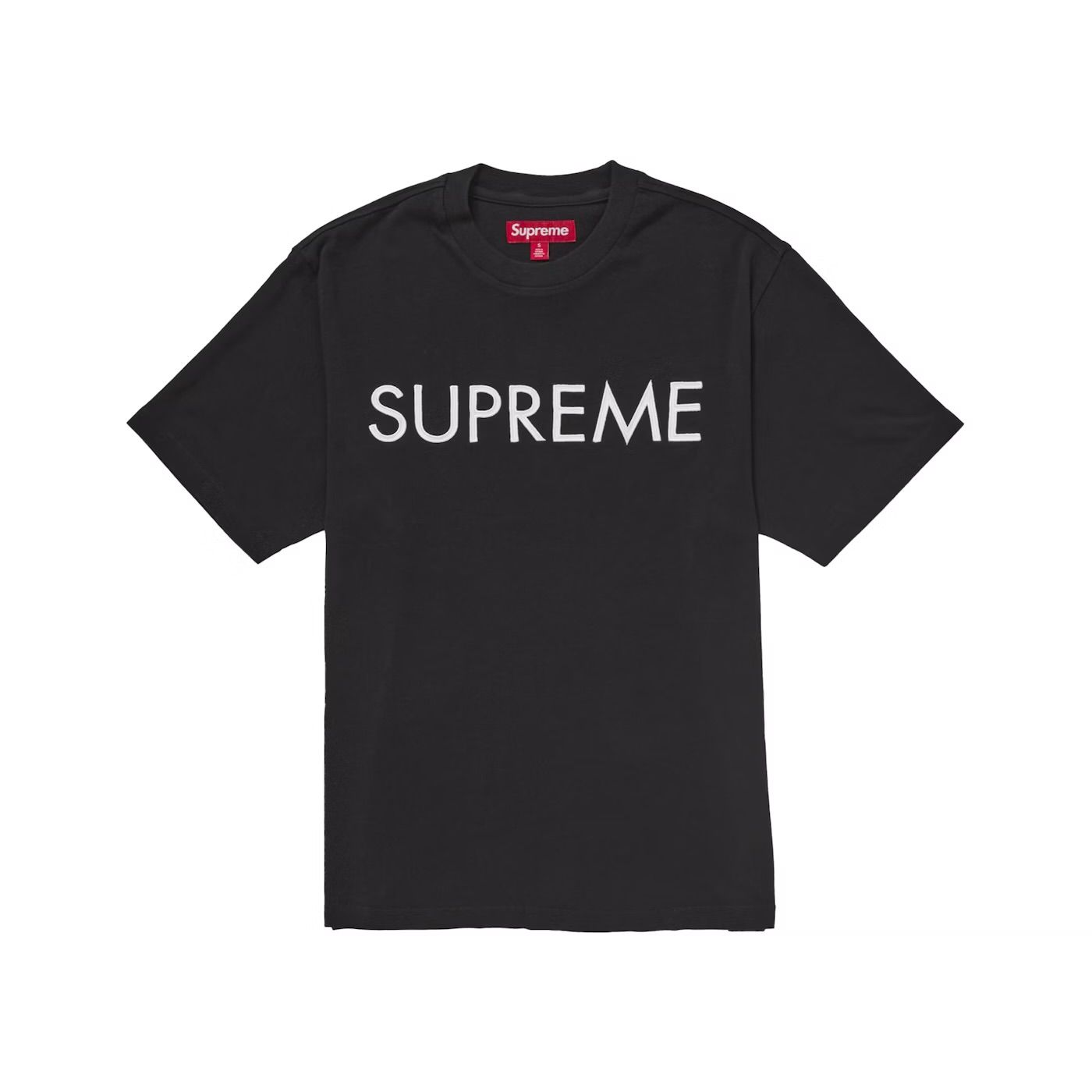 Supreme Capital S/S Top Black