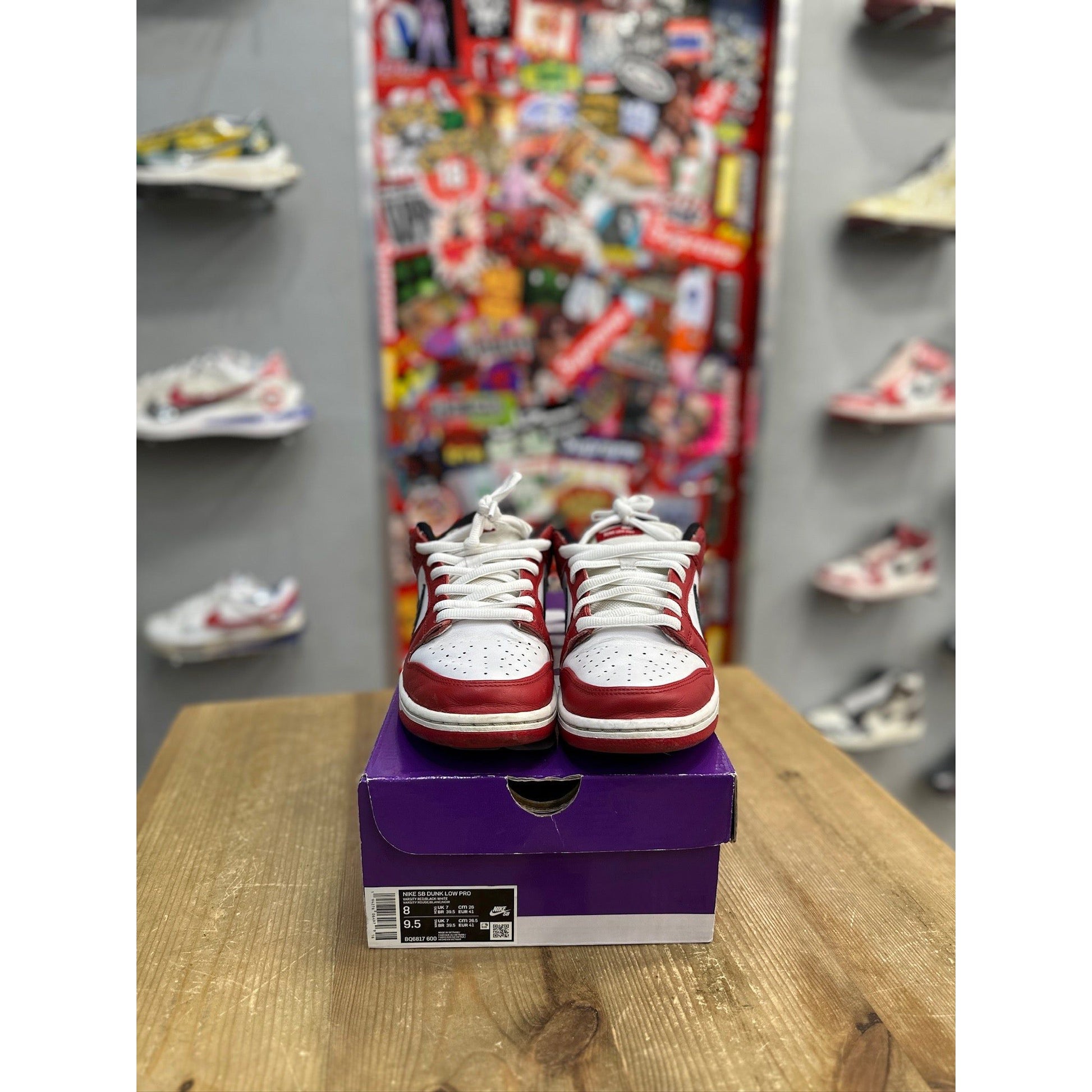 Nike SB Dunk Low J-Pack Chicago UK 7 by Nike in Shoes. Available at KershKicks for £140.00. A must-have for fans of Nike looking to elevate their style with this Kershkicked.