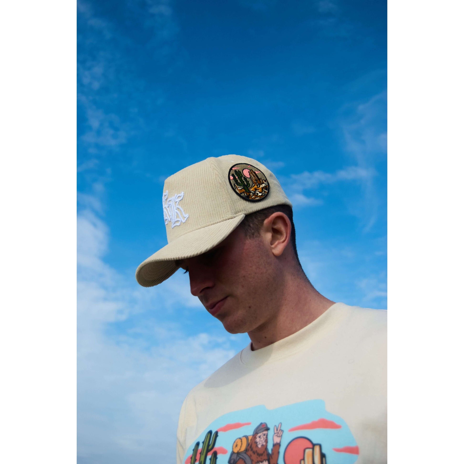 Desert Day Cap by KershKicks in Hats. Available at KershKicks for £25.00. A must-have for fans of KershKicks looking to elevate their style with this Hats.