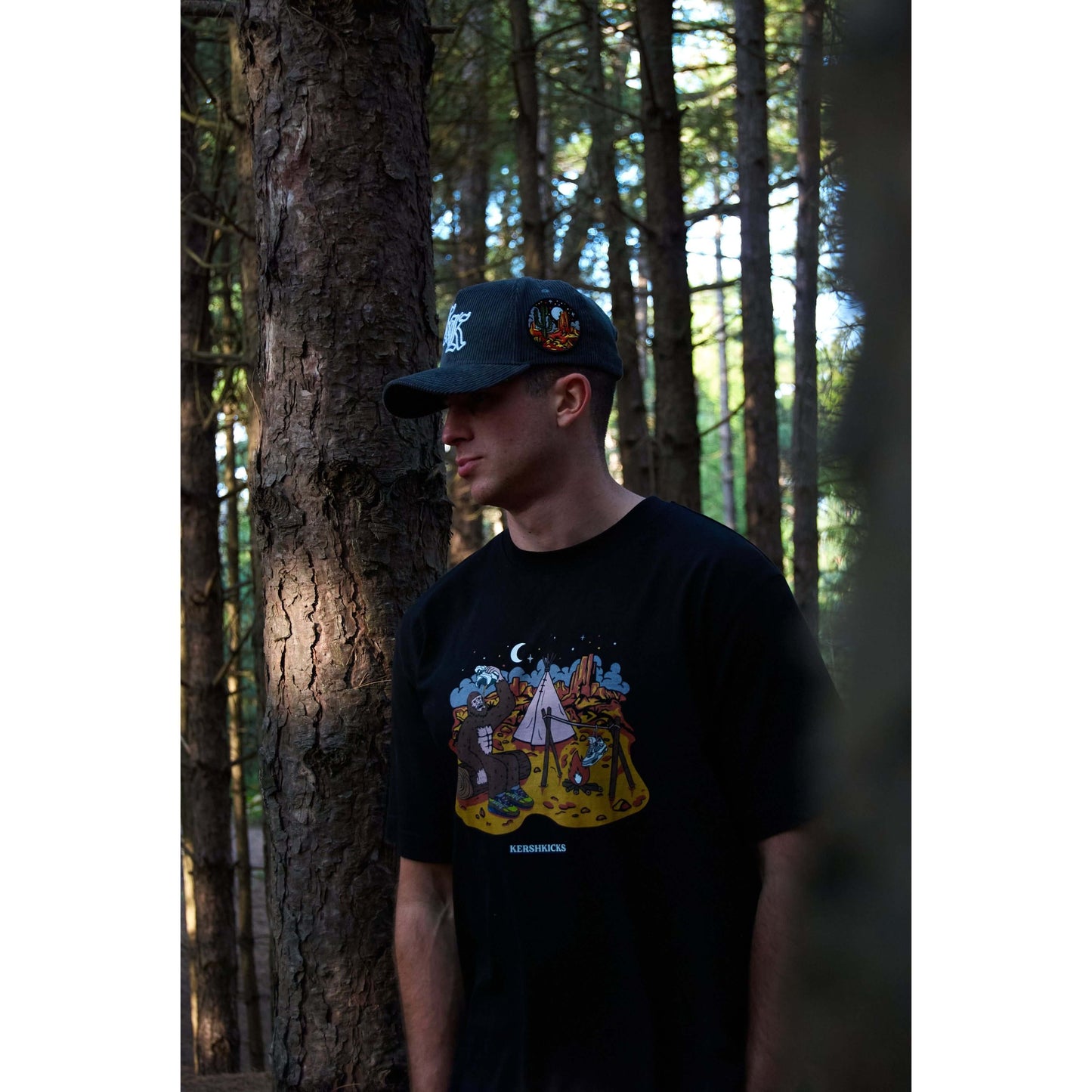 Big Foot Camper Tee by KershKicks in Clothing. Available at KershKicks for £29.75. A must-have for fans of KershKicks looking to elevate their style with this T-Shirt.