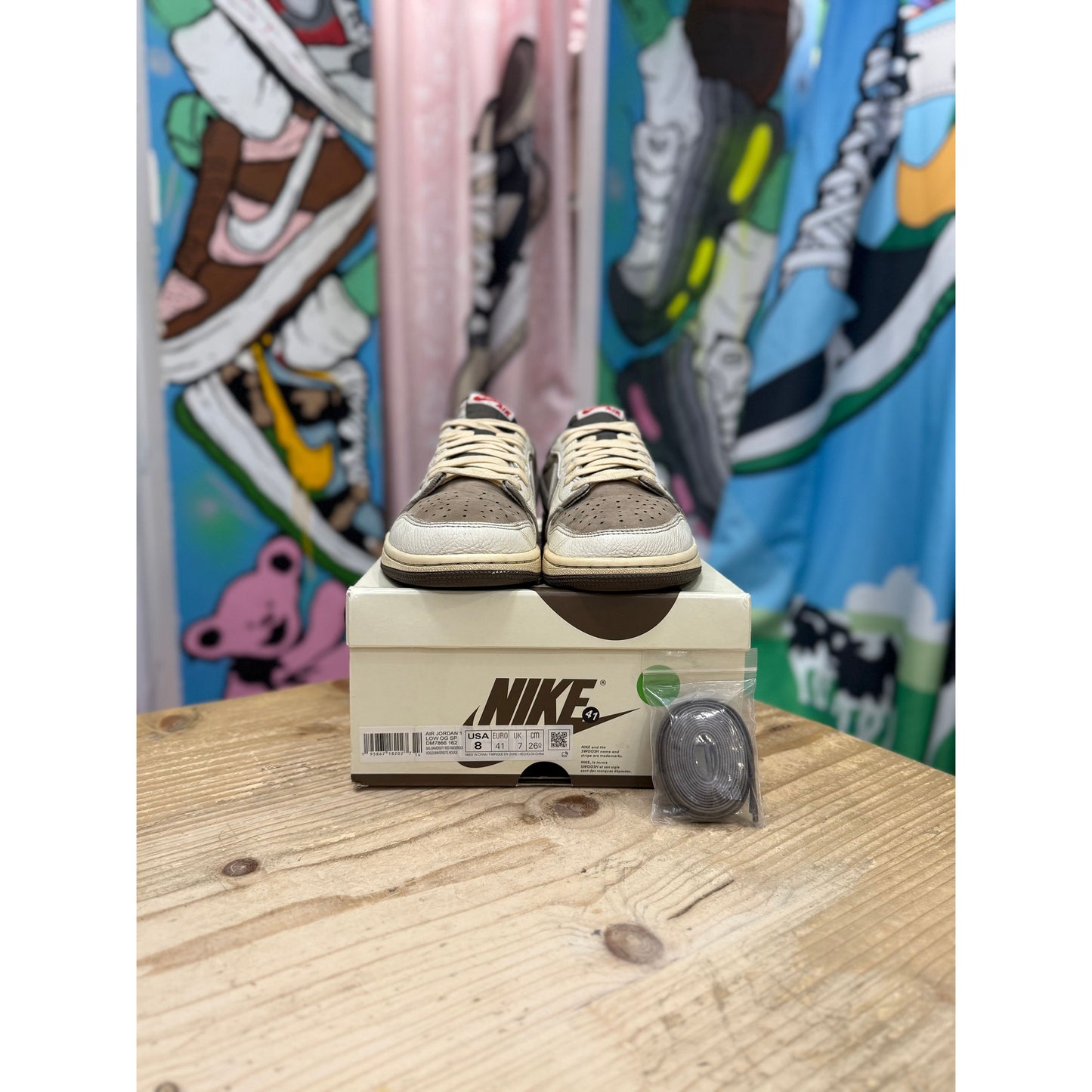 Jordan 1 Low Travis Scott Reverse Mocha UK7