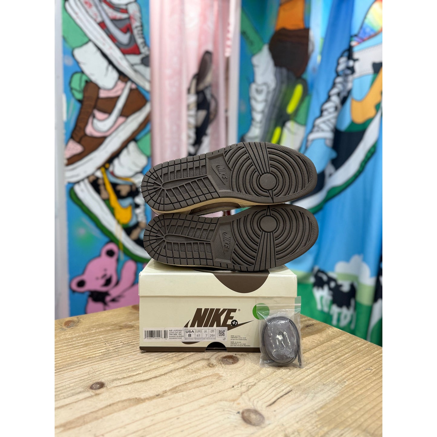 Jordan 1 Low Travis Scott Reverse Mocha UK7