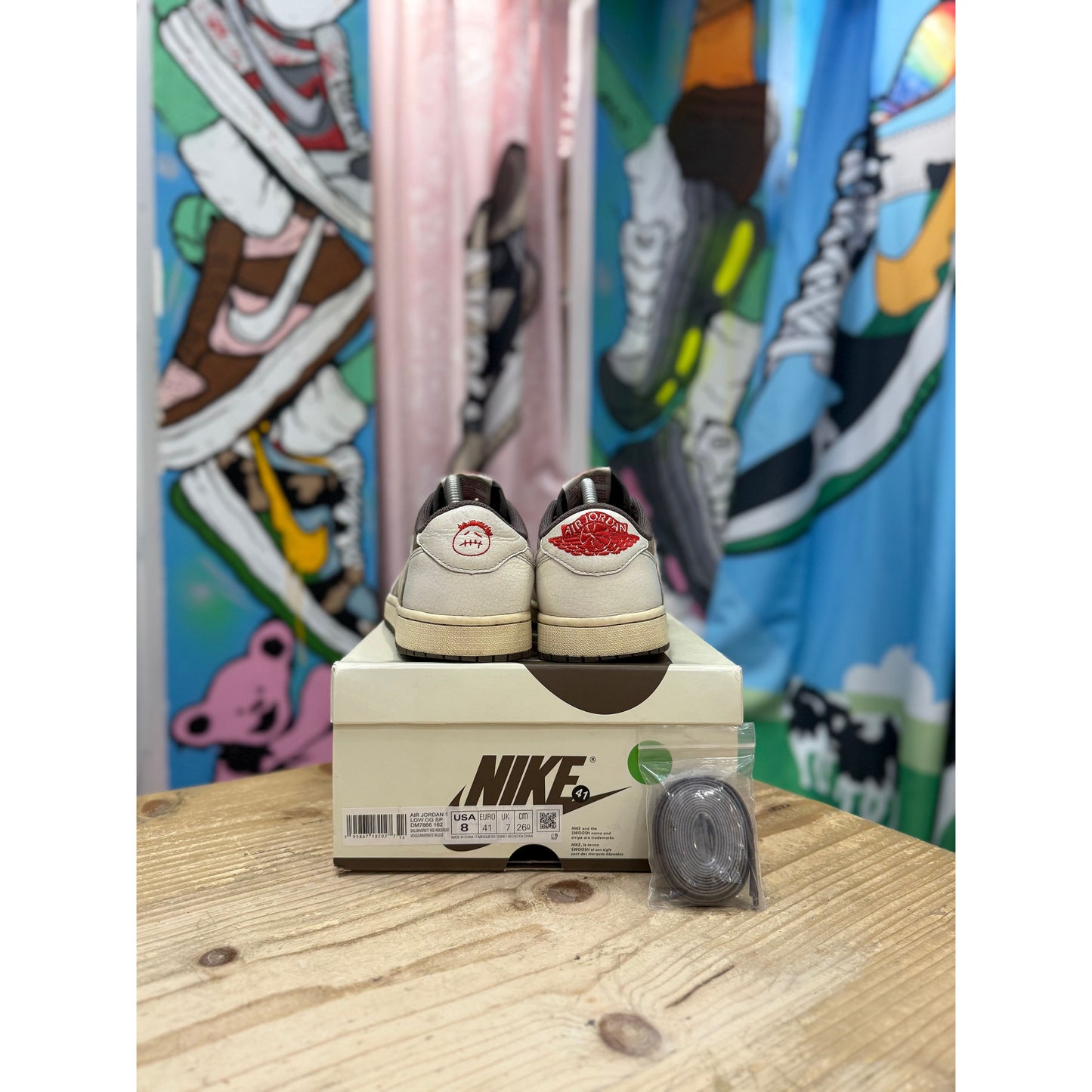 Jordan 1 Low Travis Scott Reverse Mocha UK7