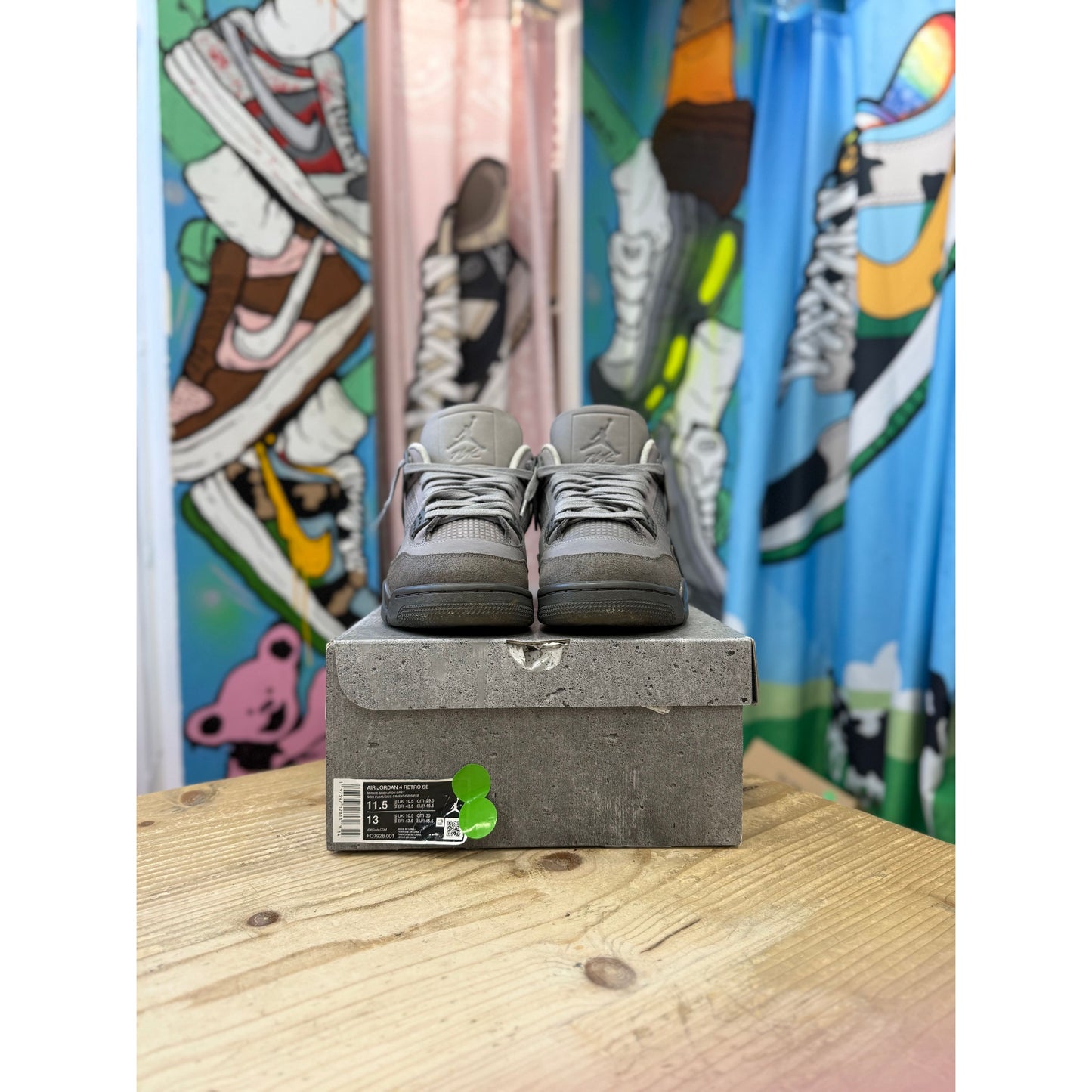 Jordan 4 Wet Cement UK 10.5