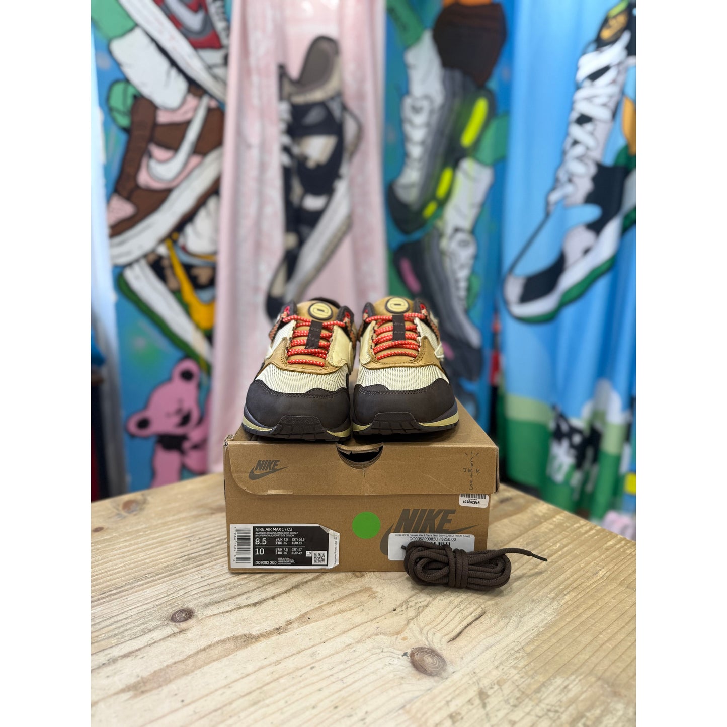 Nike Air Max 1 Travis Scott Baroque Brown UK7.5