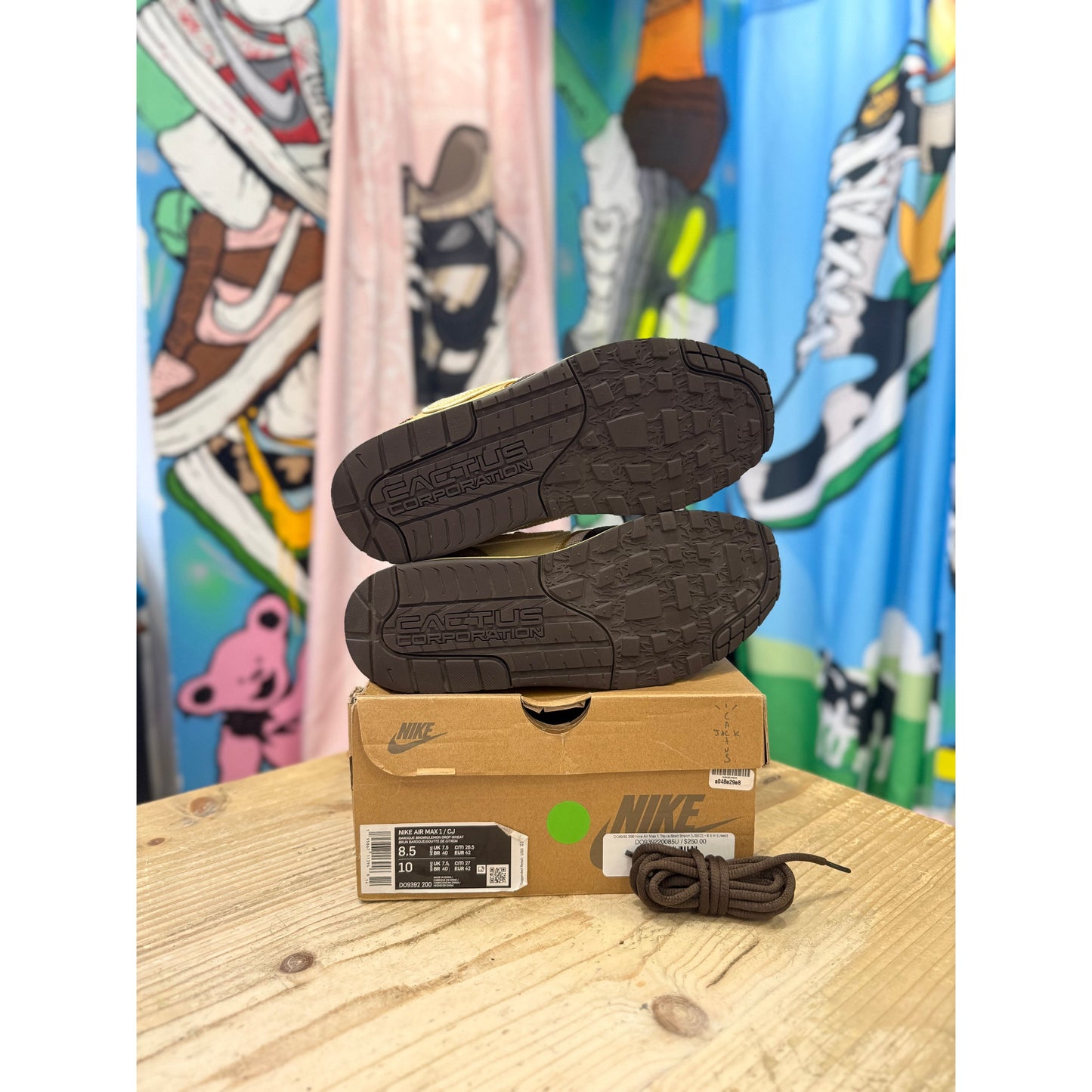 Nike Air Max 1 Travis Scott Baroque Brown UK7.5
