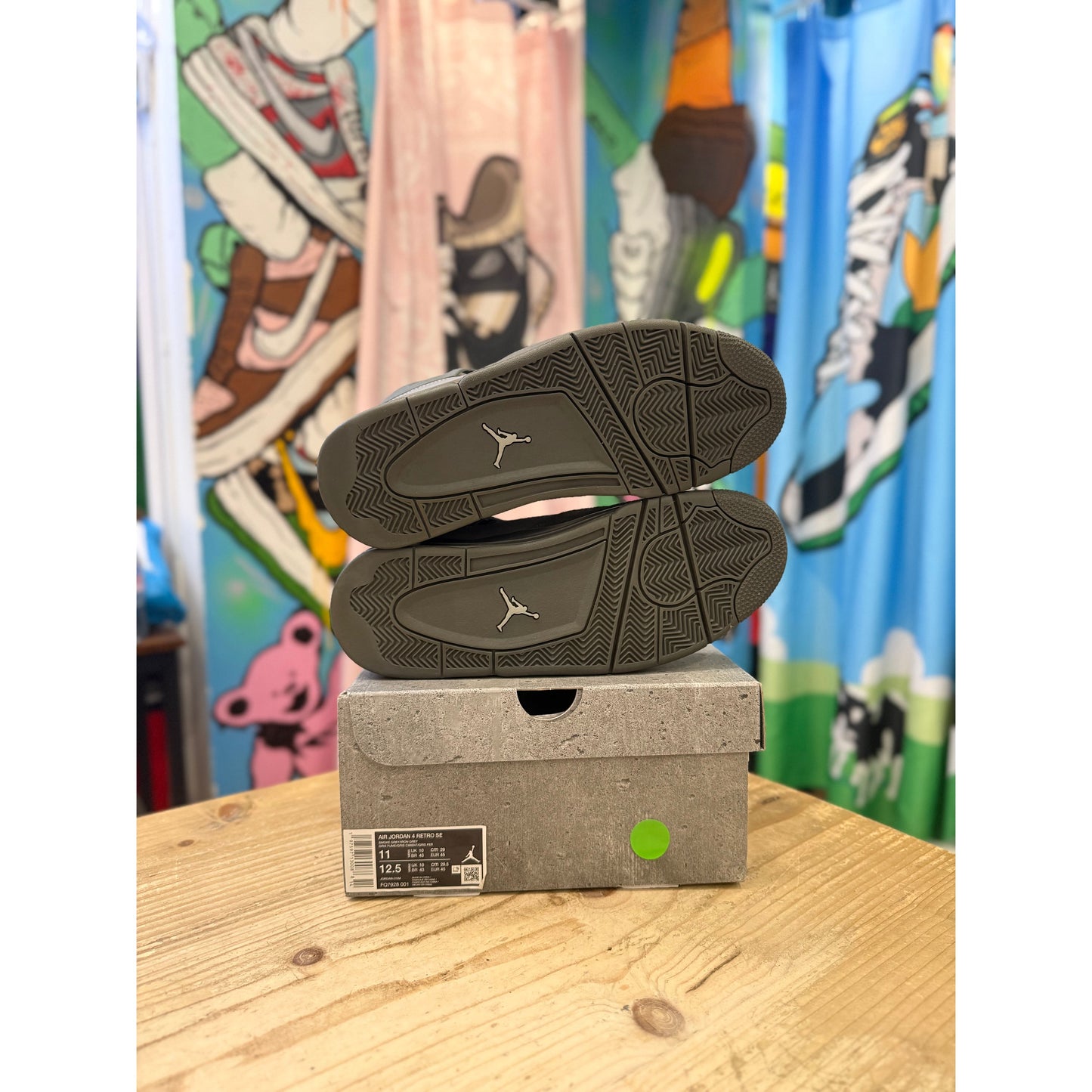 Jordan 4 Wet Cement UK10