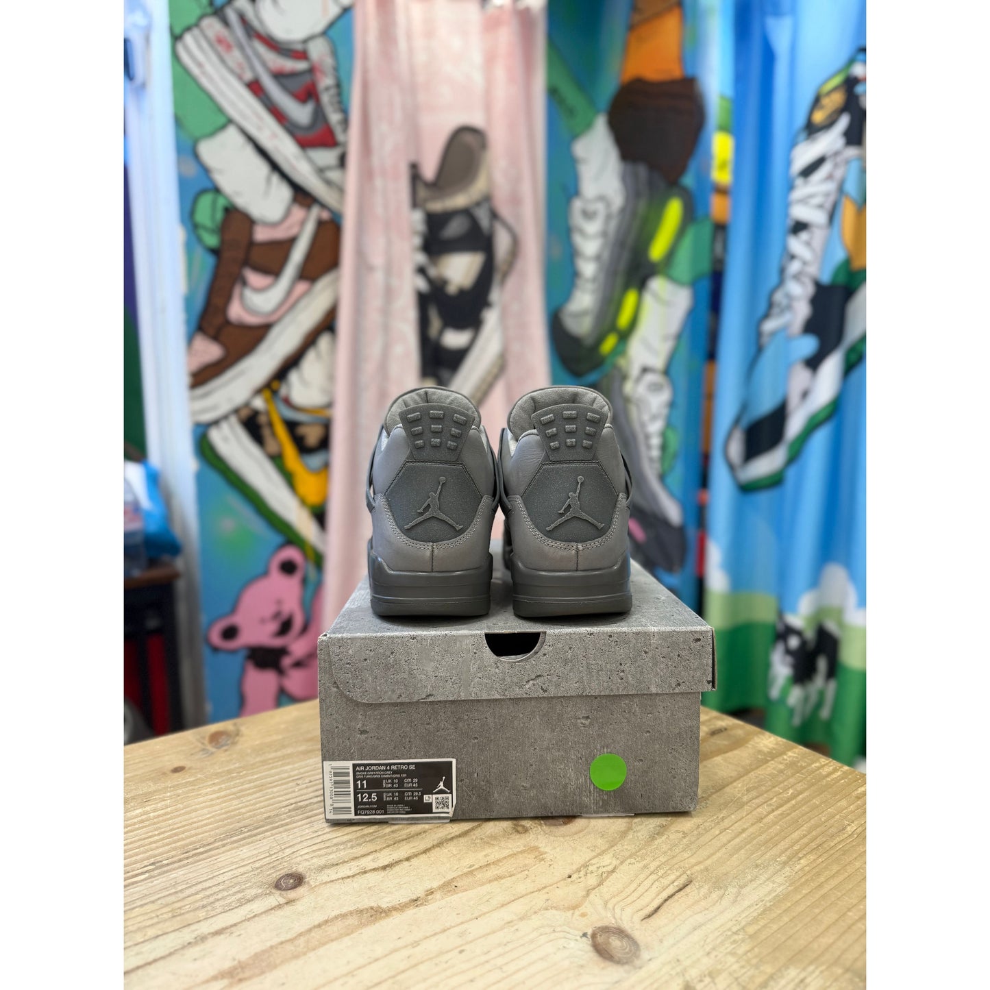 Jordan 4 Wet Cement UK10