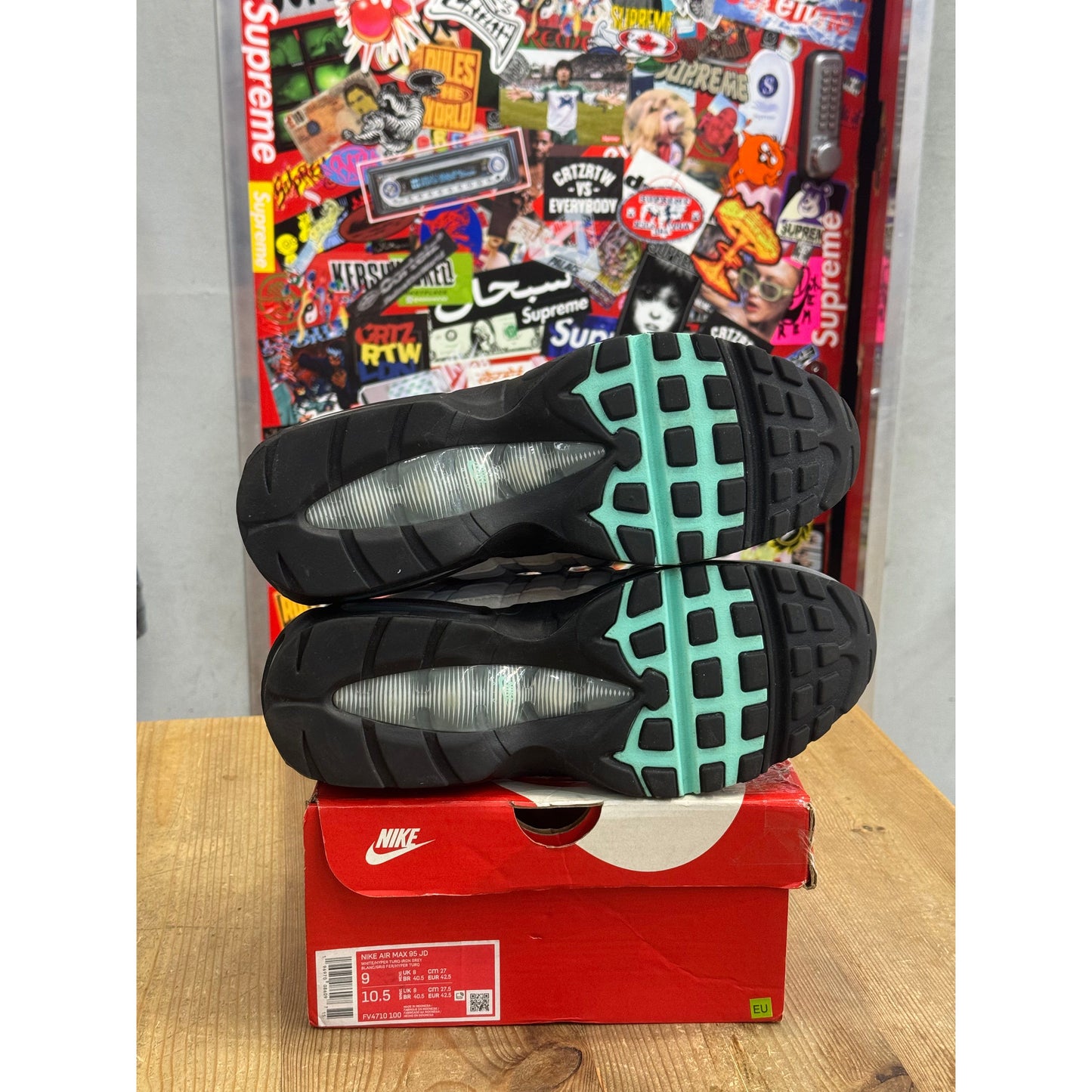 Nike Air Max 95 Hyper Turquoise UK 8
