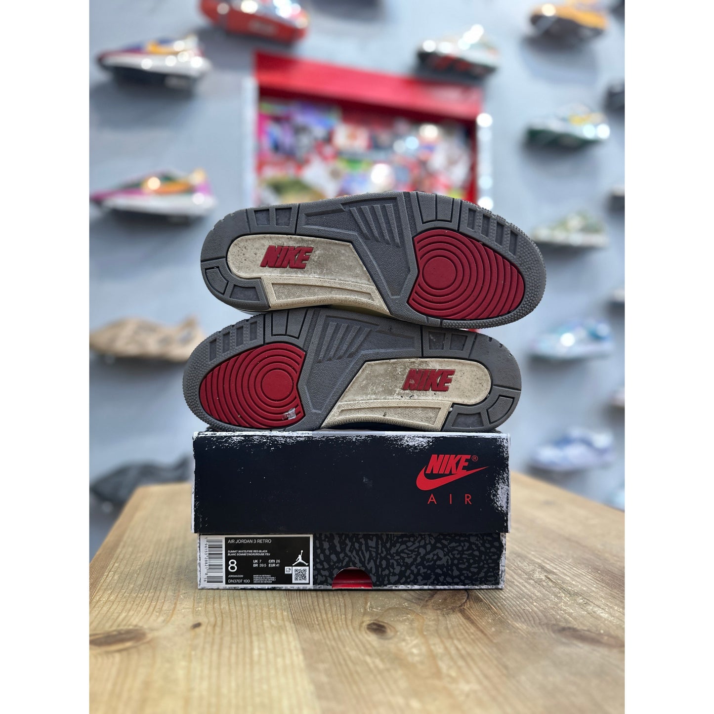 Jordan 3 Retro White Cement Reimagined UK 7
