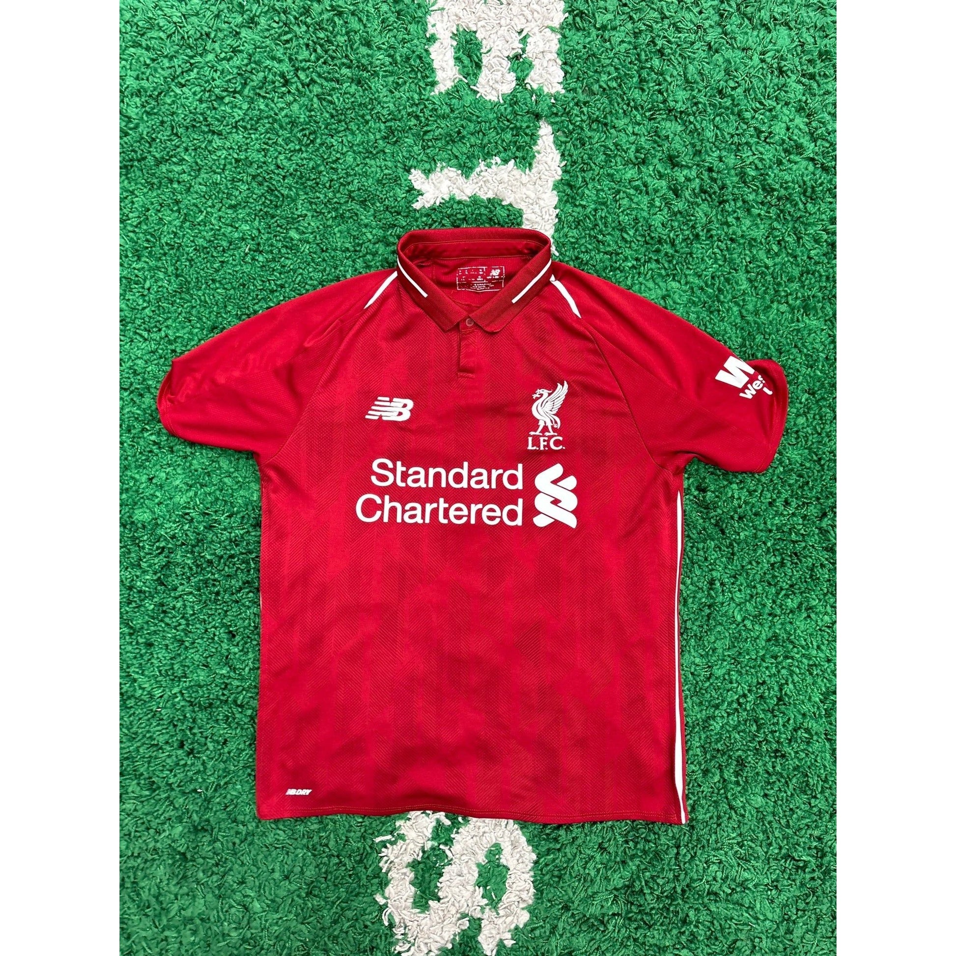 Liverpool Home Shirt 2018/19 S FIRMINO #9 8/10 KershKits