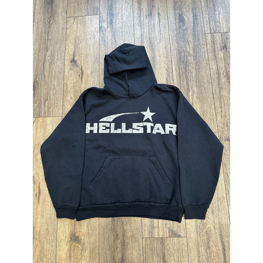 Hellstar Basic Logo Hoodie Black