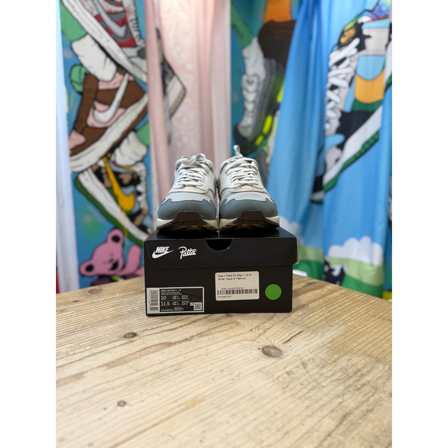 Nike Air Max 1 Patta Aqua UK9