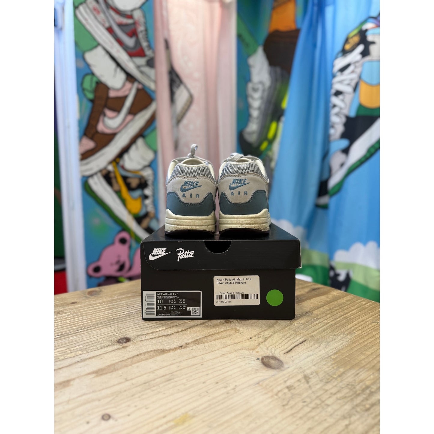 Nike Air Max 1 Patta Aqua UK9