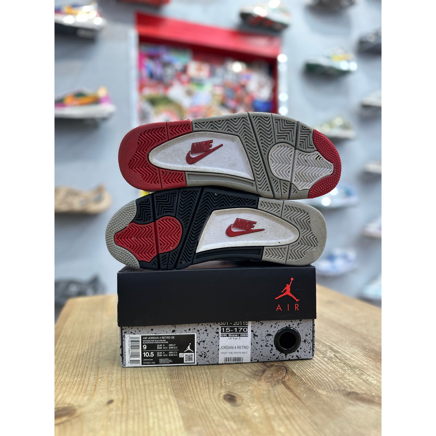 Jordan 4 Retro What The UK 8
