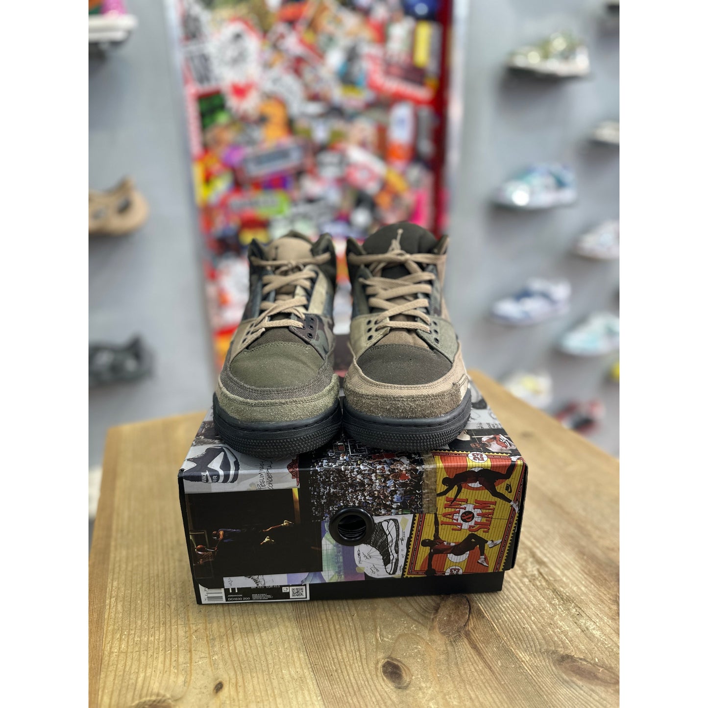 Jordan 3 Retro Patchwork Camo UK 10.5