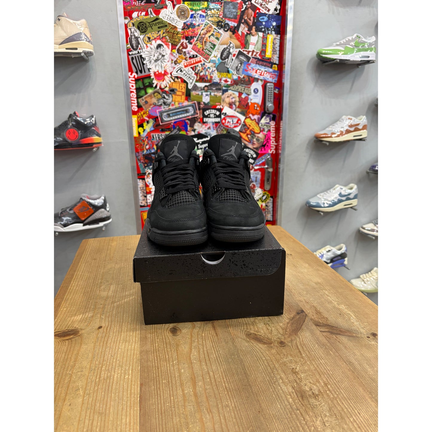 Jordan 4 Retro Black Cat (2025) UK 9.5 (NO BOX)