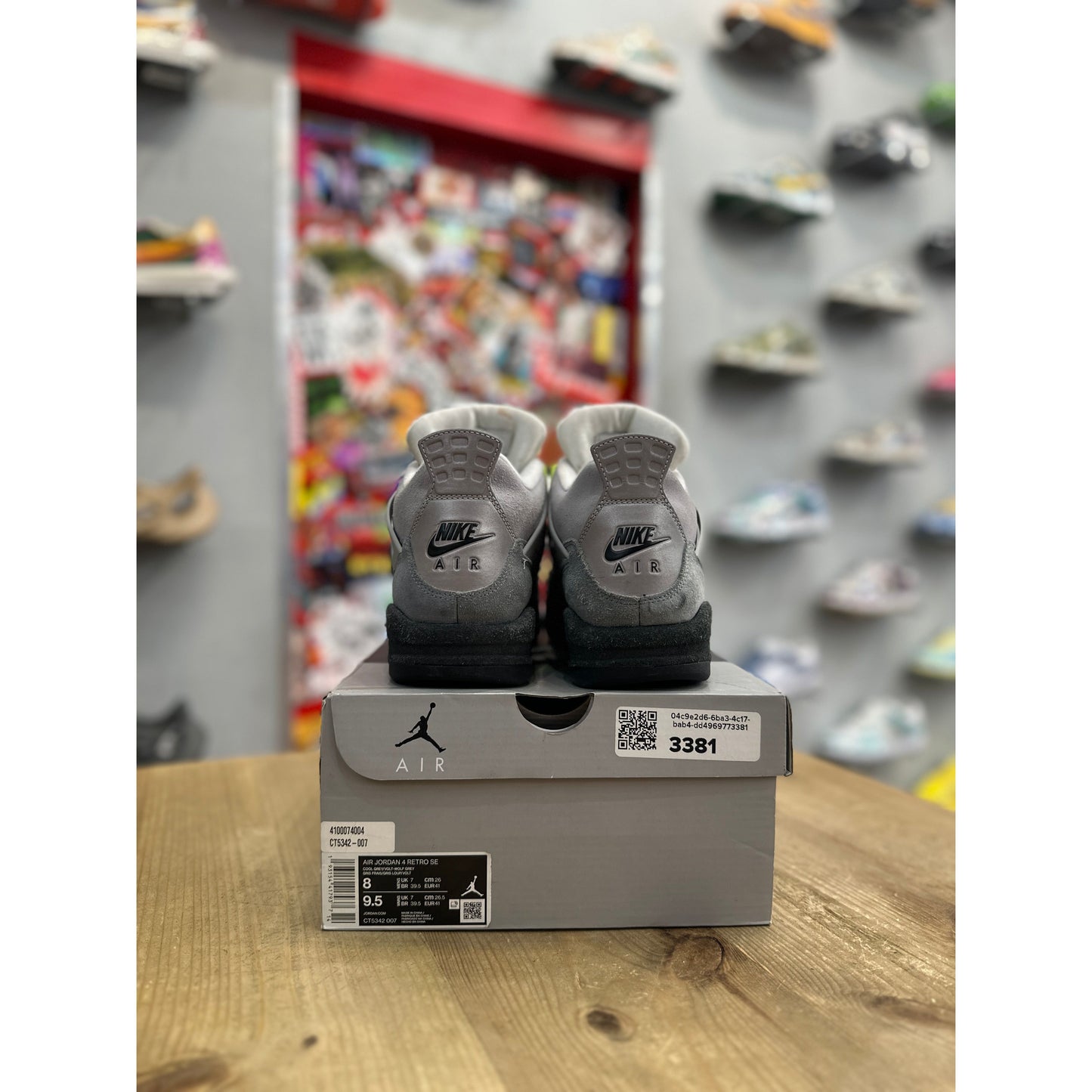 Jordan 4 Retro SE 95 Neon UK 7