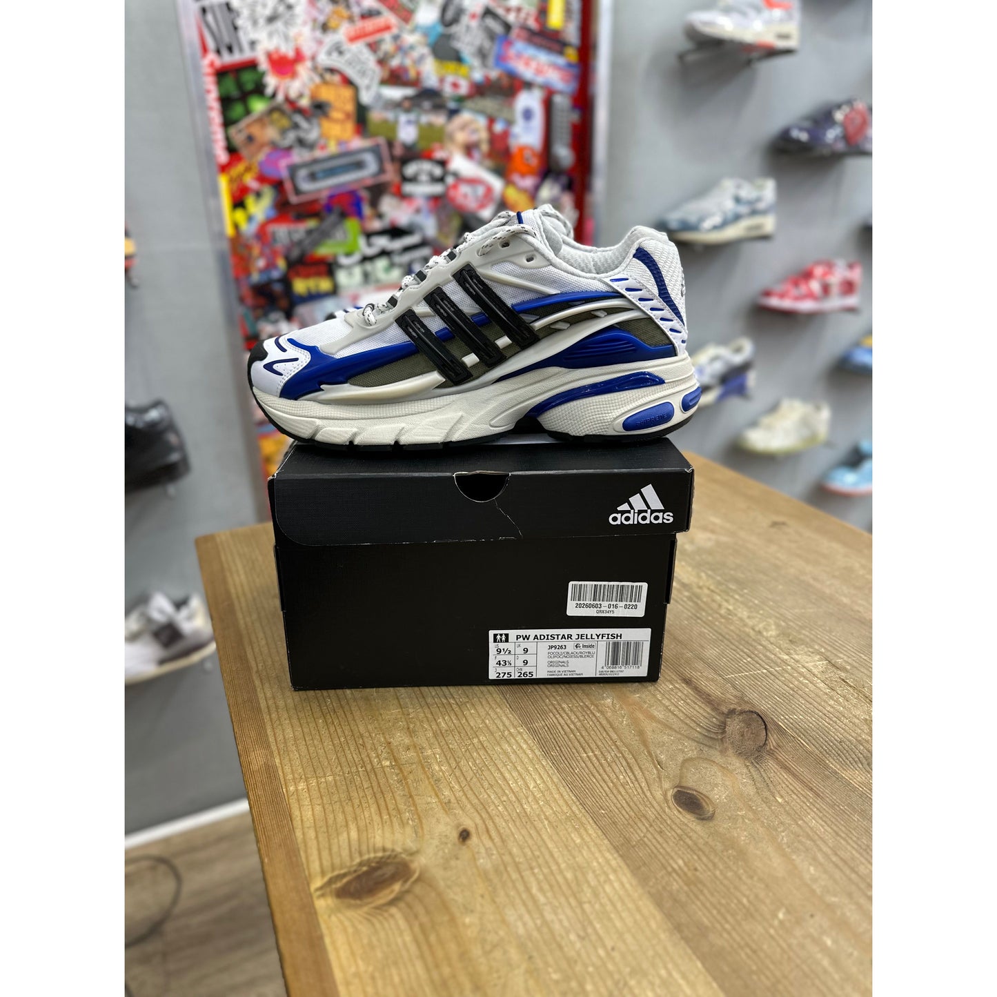adidas Adistar Jellyfish Pharrell Williams Royal Blue UK 9