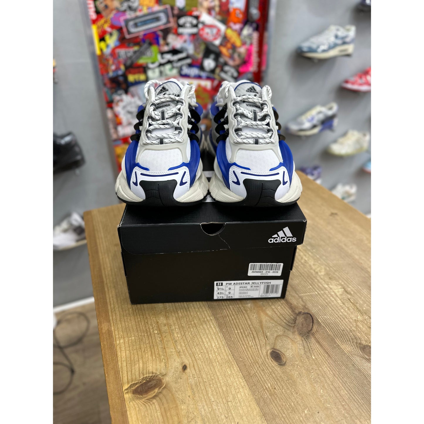 adidas Adistar Jellyfish Pharrell Williams Royal Blue UK 9