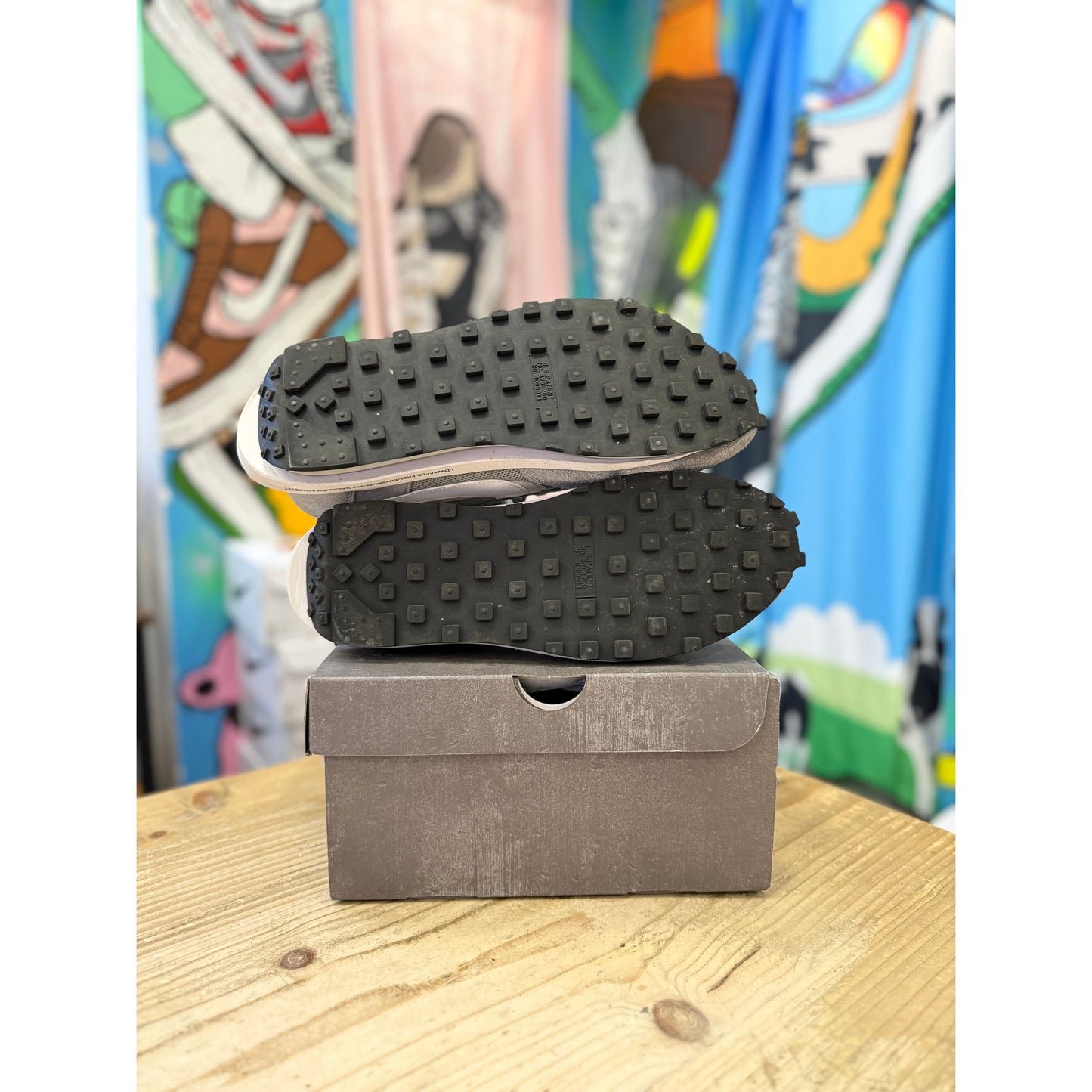 Nike Sacai LDWaffle Fragment Grey UK 10.