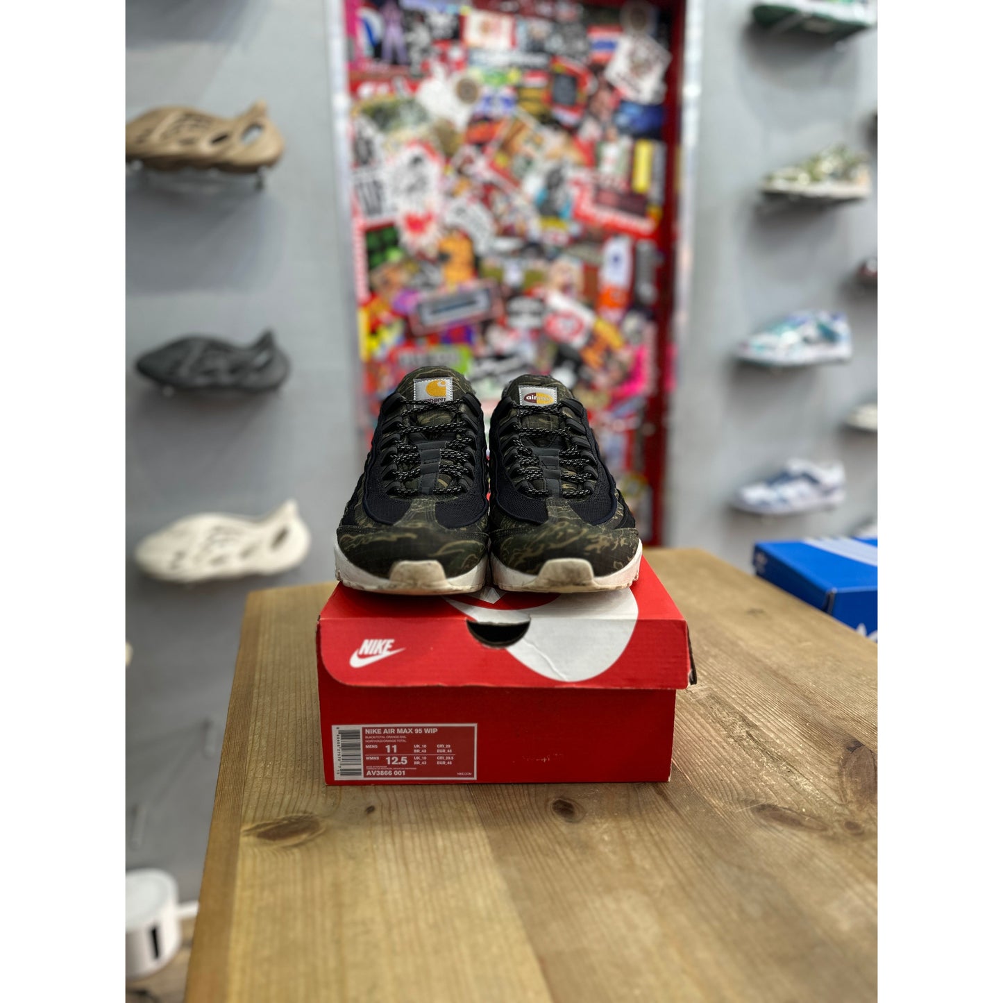 Nike Air Max 95 Carhartt WIP Camo UK 10