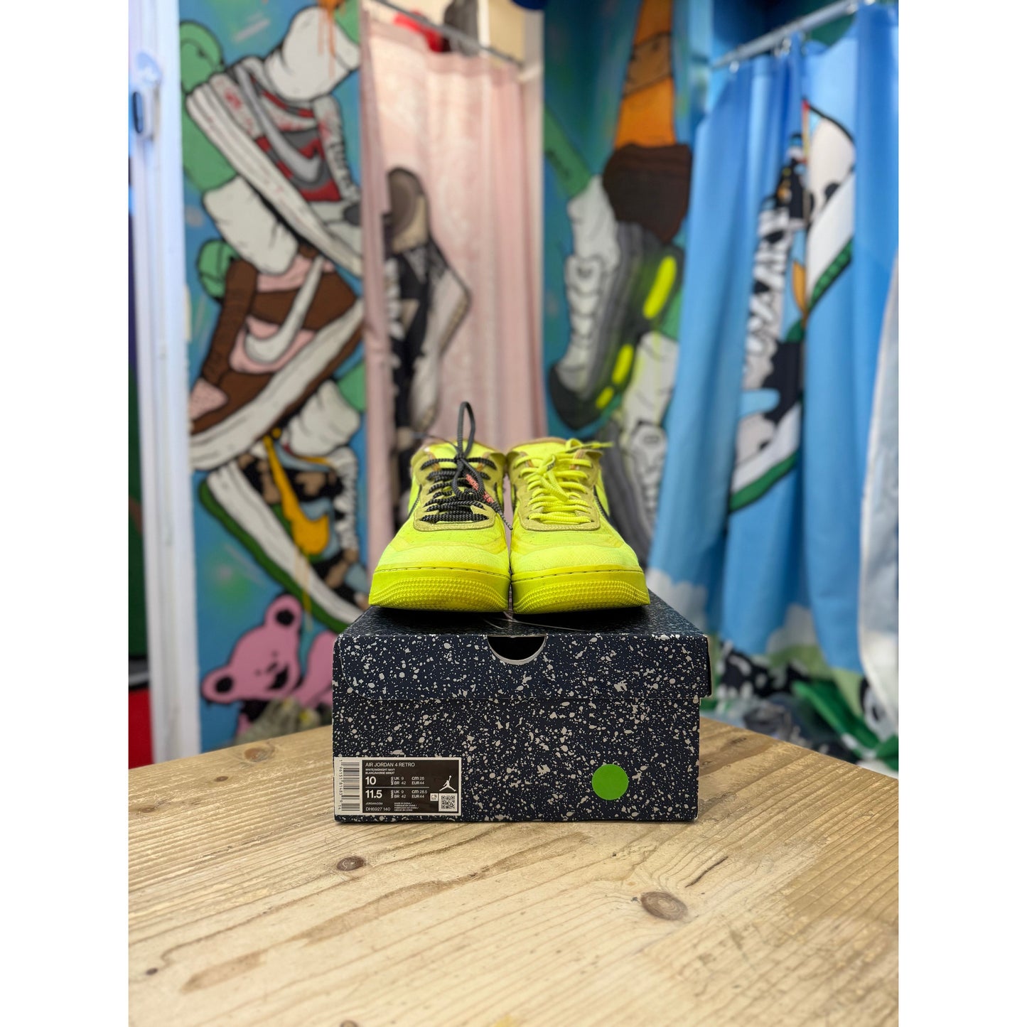 Nike Air Force 1 Low Off White Volt UK12
