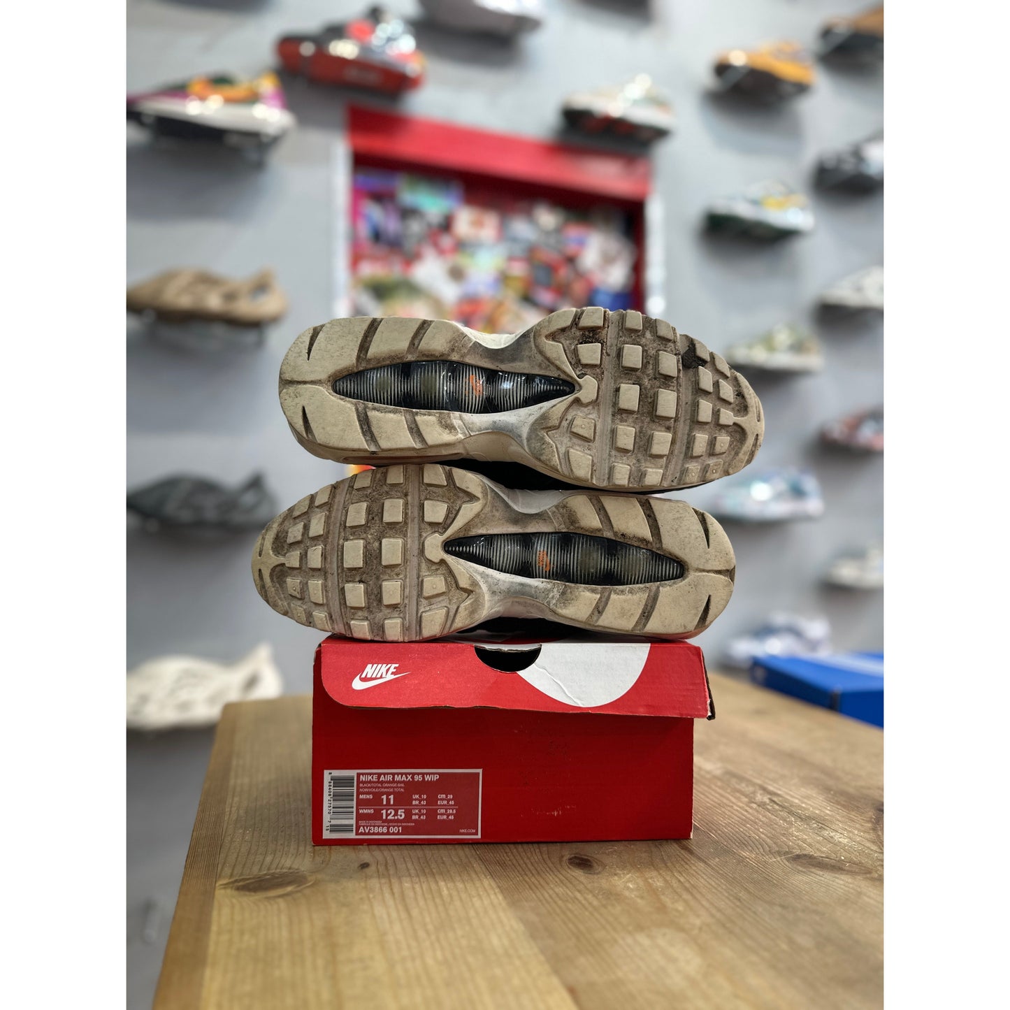 Nike Air Max 95 Carhartt WIP Camo UK 10