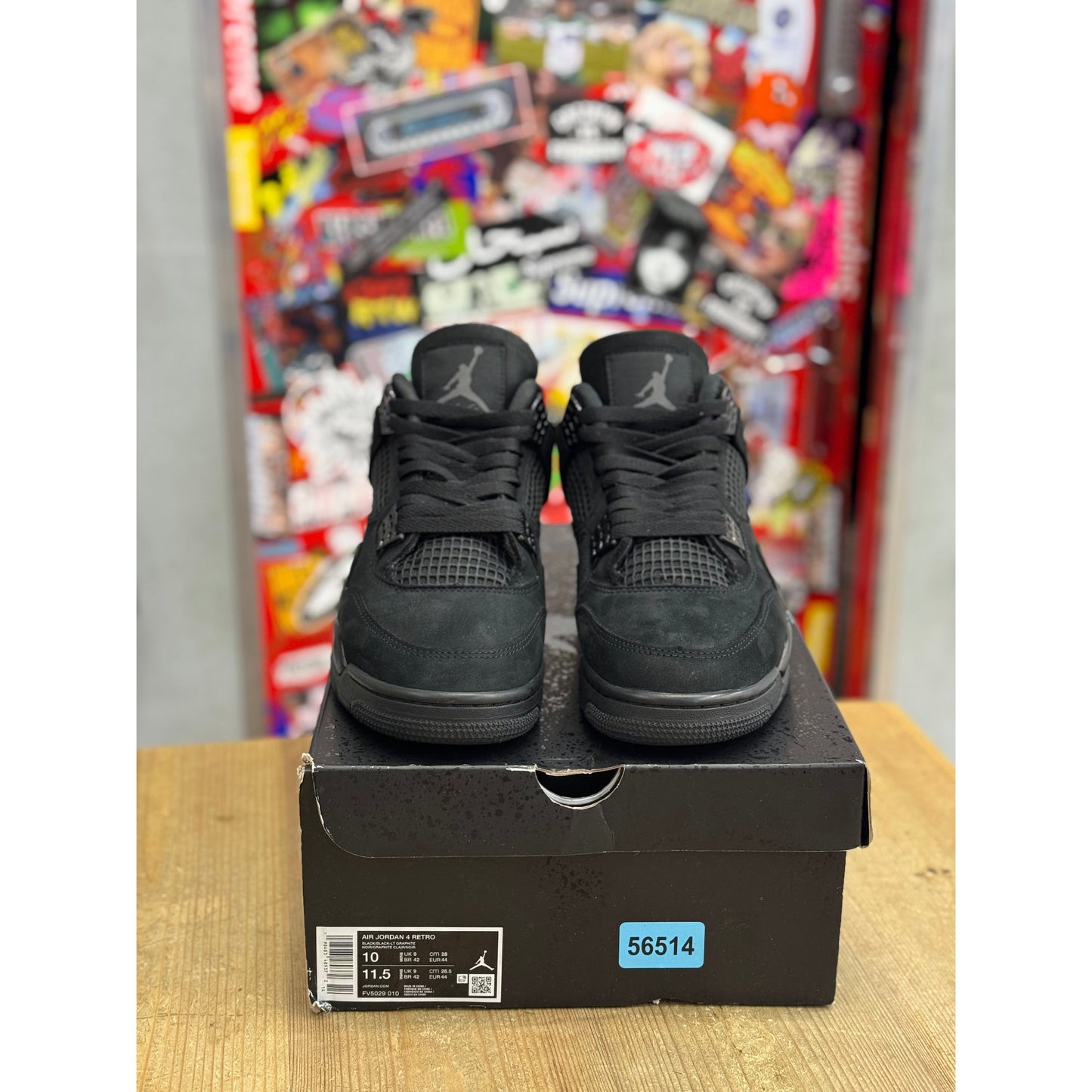 Air Jordan 4 Black Cat 2025 UK 9