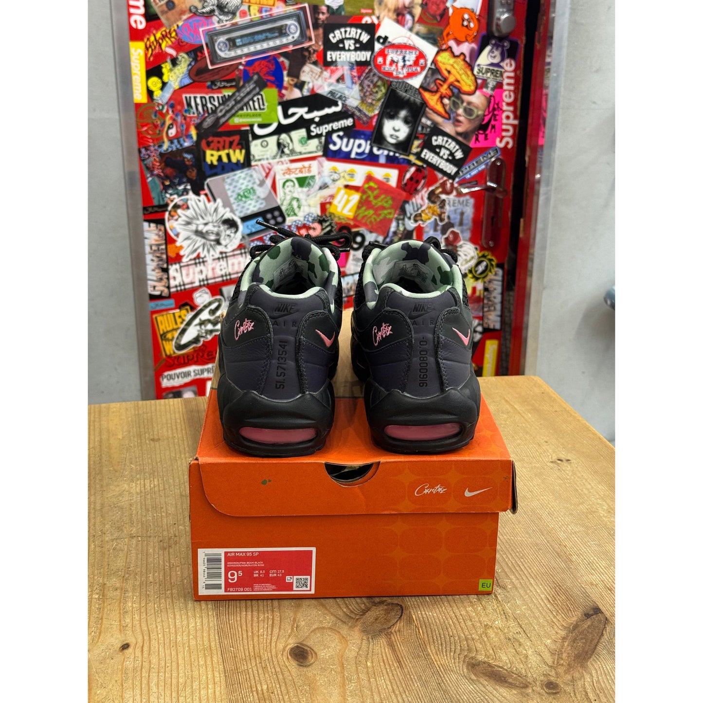 Nike Air Max 95 SP Corteiz Pink Beam UK 8.5