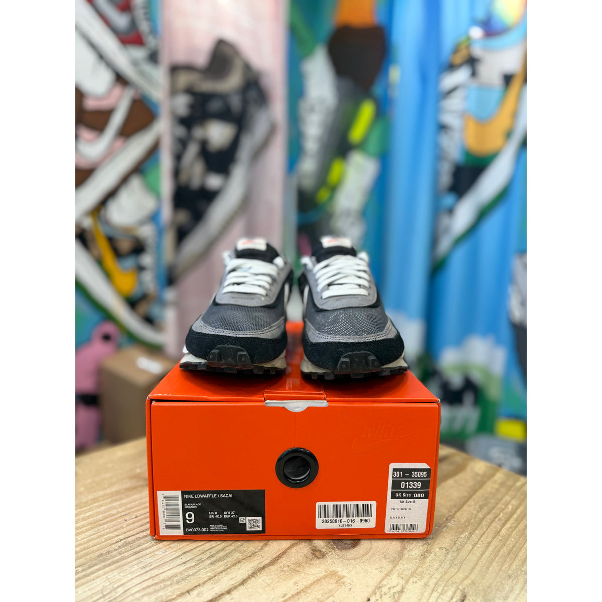 Nike LD Waffle Sacai Black UK 8 | Nike | KershKicks