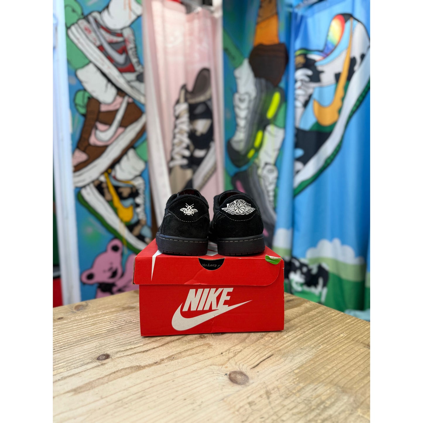 Jordan 1 Low Travis Scott Black Phantom. UK 10