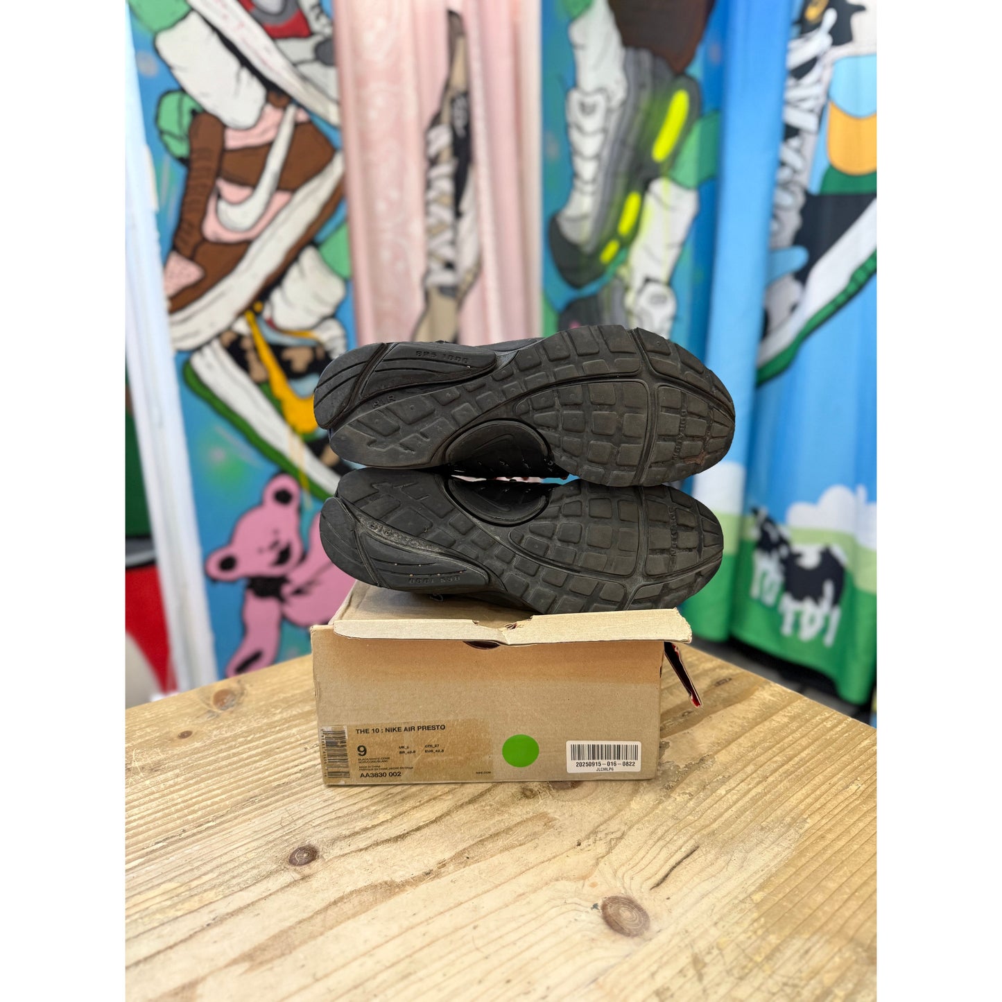 Nike Off White Presto Black UK8