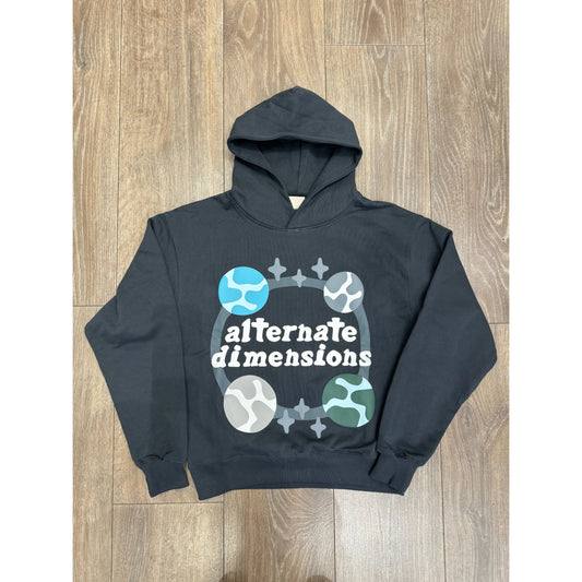 Broken Planet Market Alternate Dimensions Hoodie (Friends and Family) by Broken Planet Market in Clothing. Available at KershKicks for £280.00. A must-have for fans of Broken Planet Market looking to elevate their style with this Hoodie.