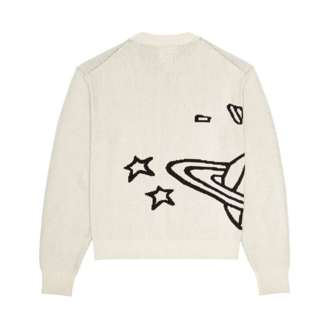 Broken Knit Sweater Bone White Broken Market KershKicks