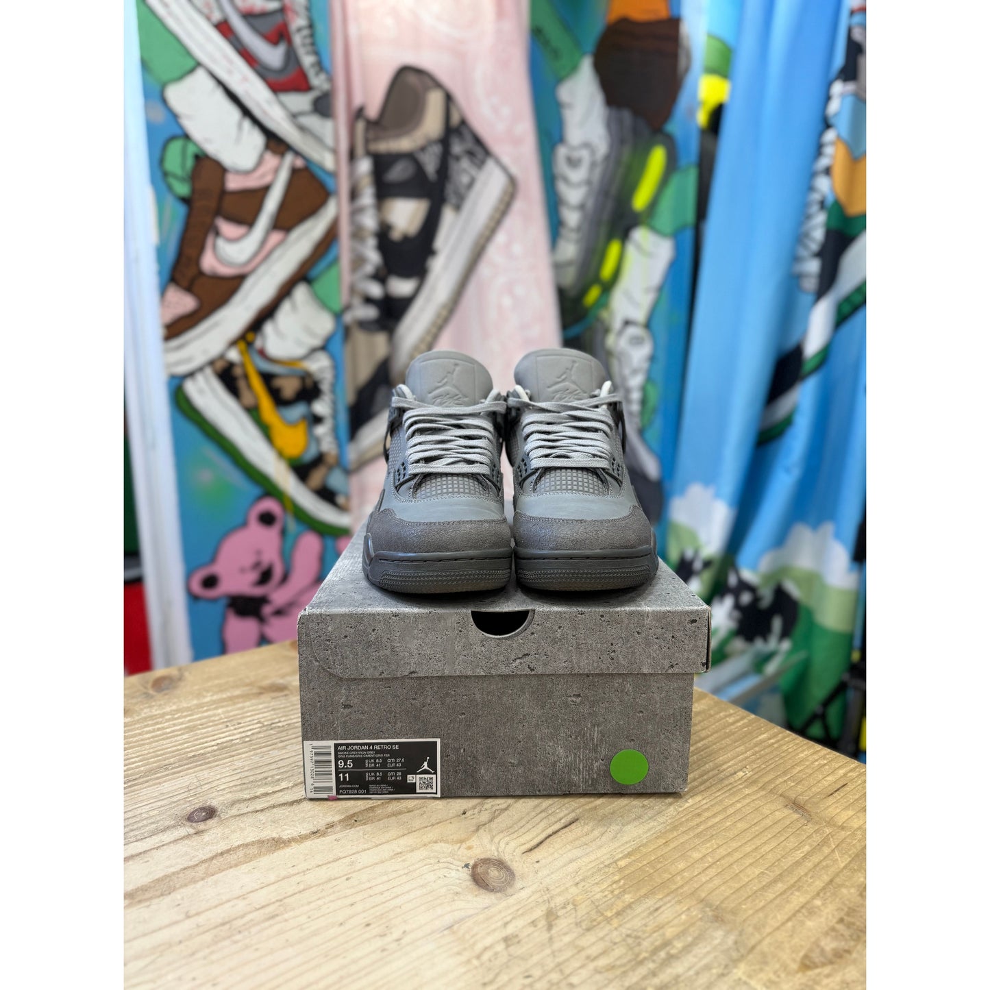 Jordan 4 Wet Cement UK 8.5