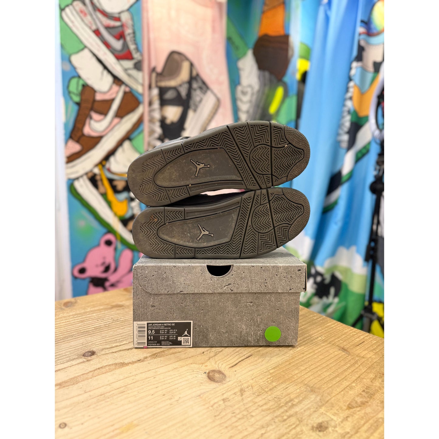 Jordan 4 Wet Cement UK 8.5